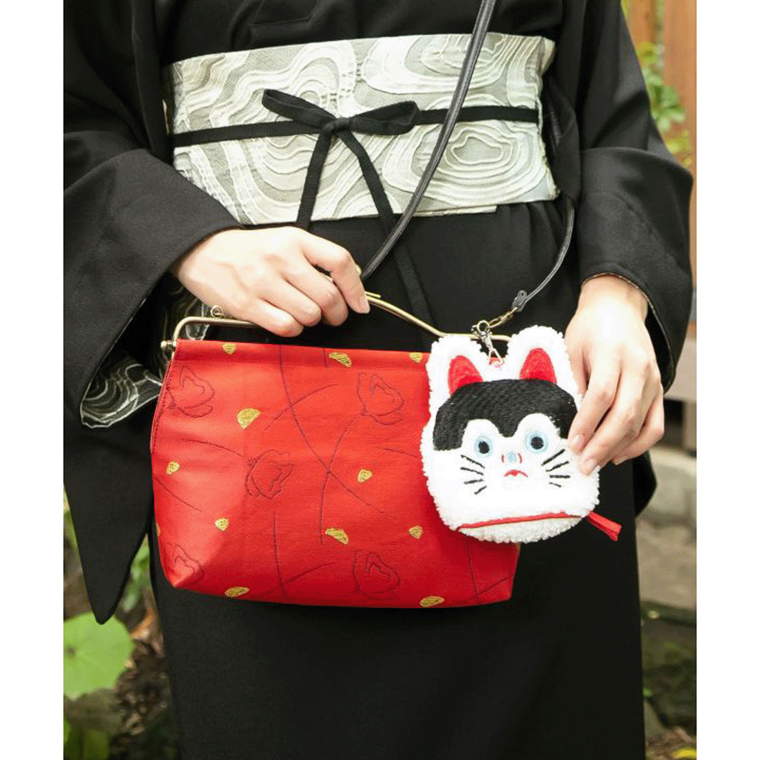 民芸モチーフのリールポーチ - 画像4