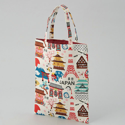 【次回入荷未定】HELLO日本A4手提げ