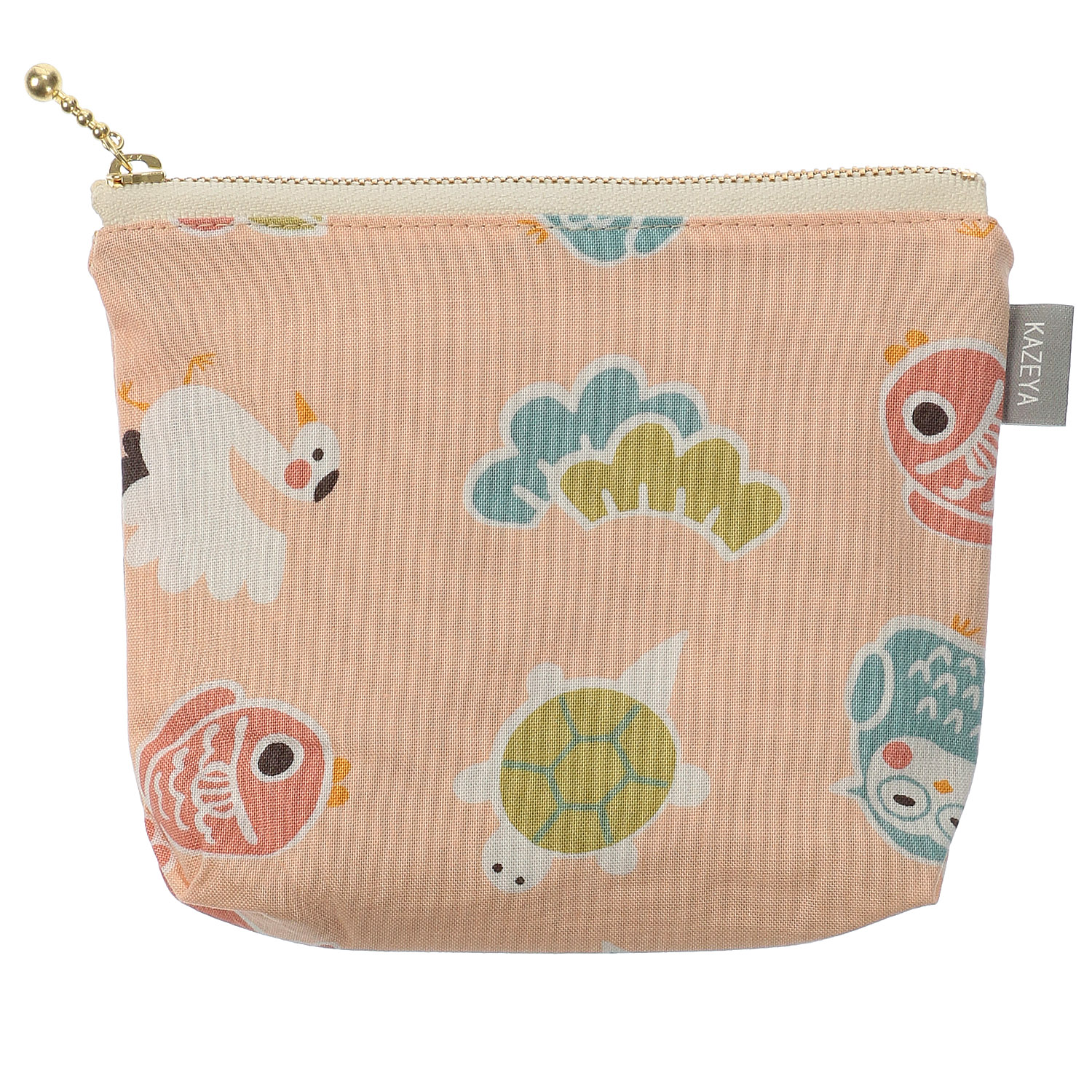 ファスナーポーチ めでたい - 画像2