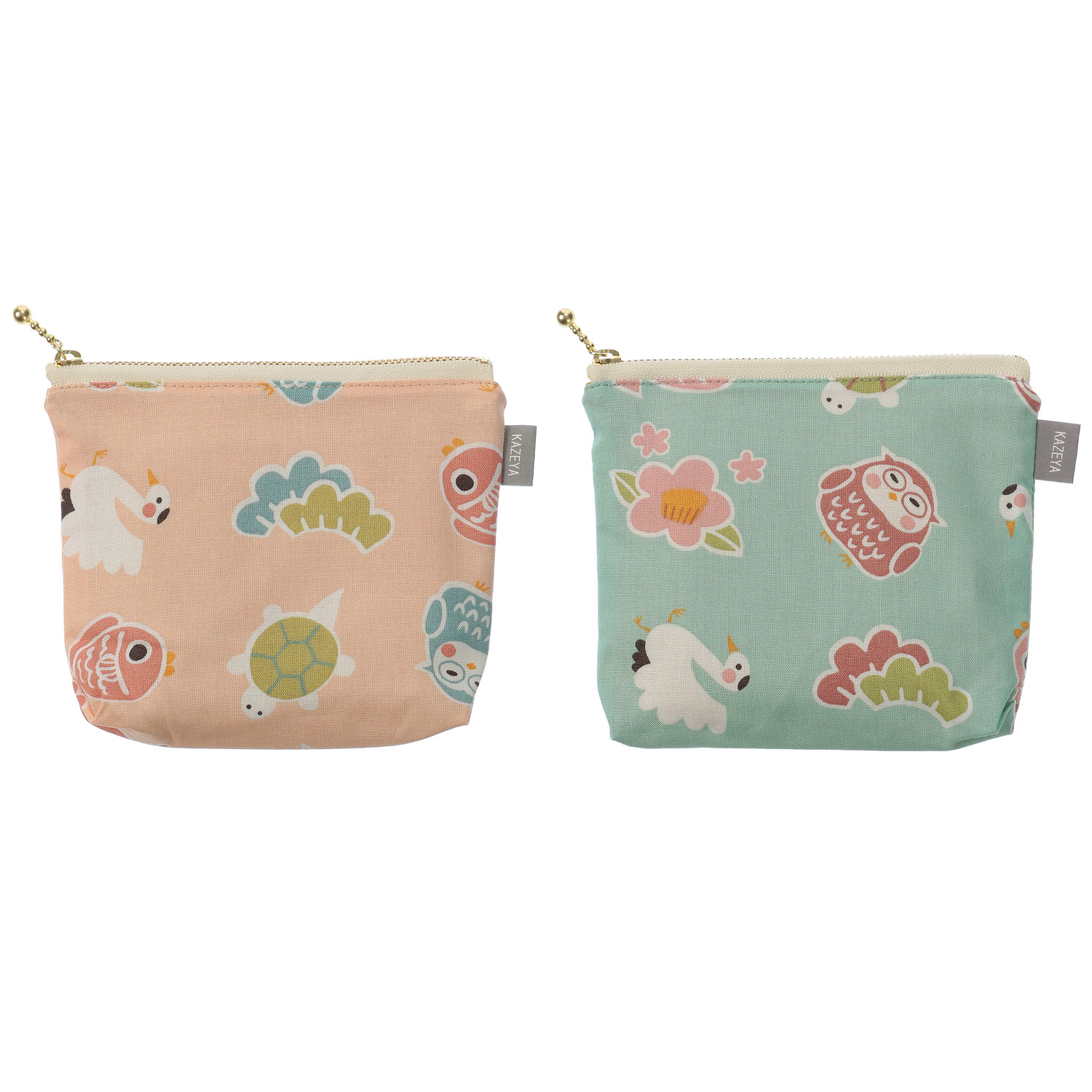 ファスナーポーチ めでたい