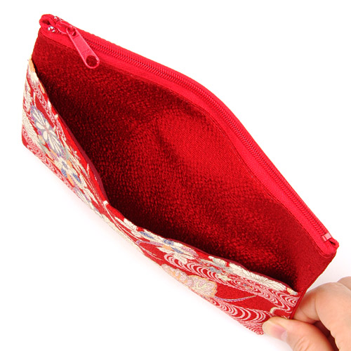 ちりめん ポケット付ポーチ - 画像5