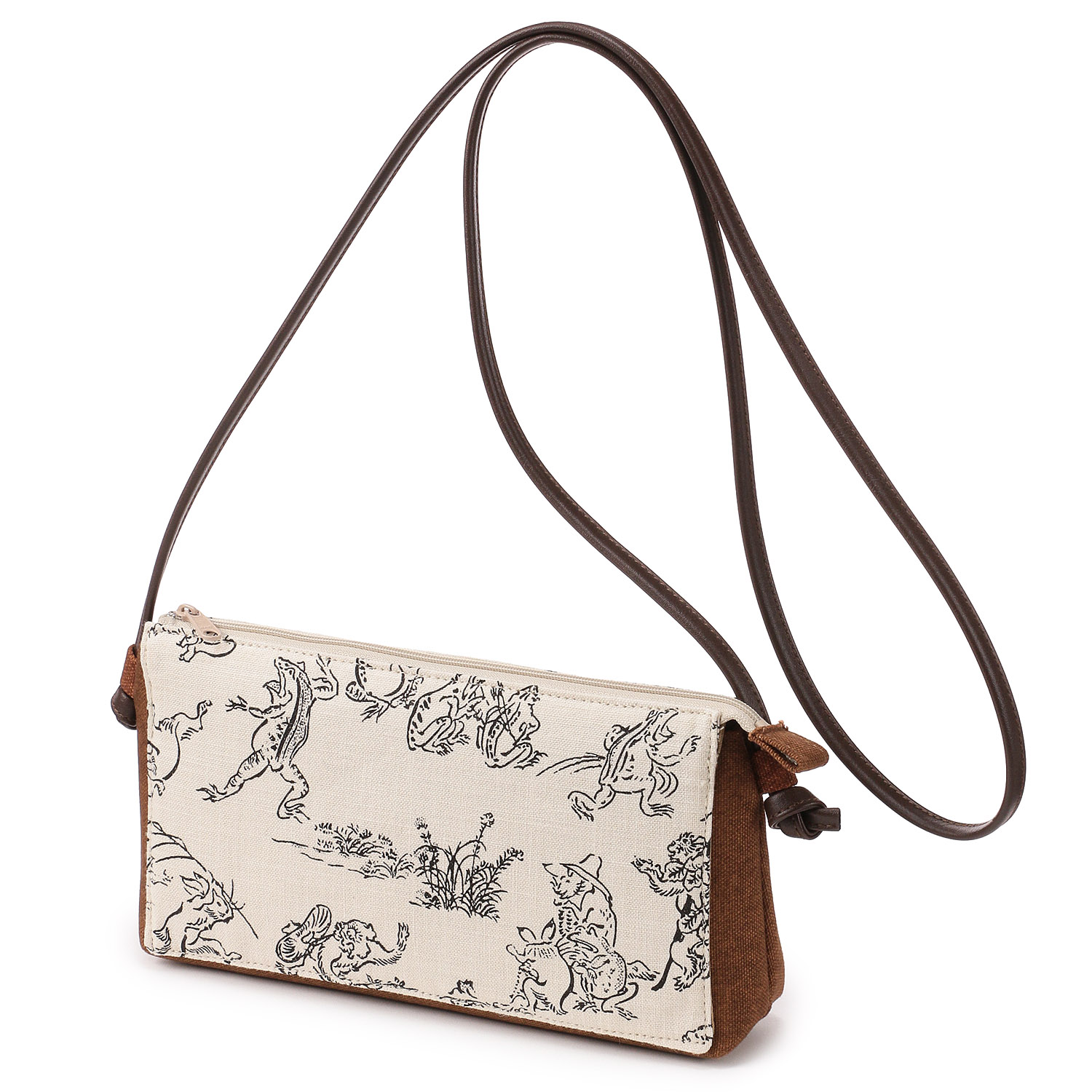 【次回分納期未定】鳥獣戯画 お財布ポシェット - 画像2