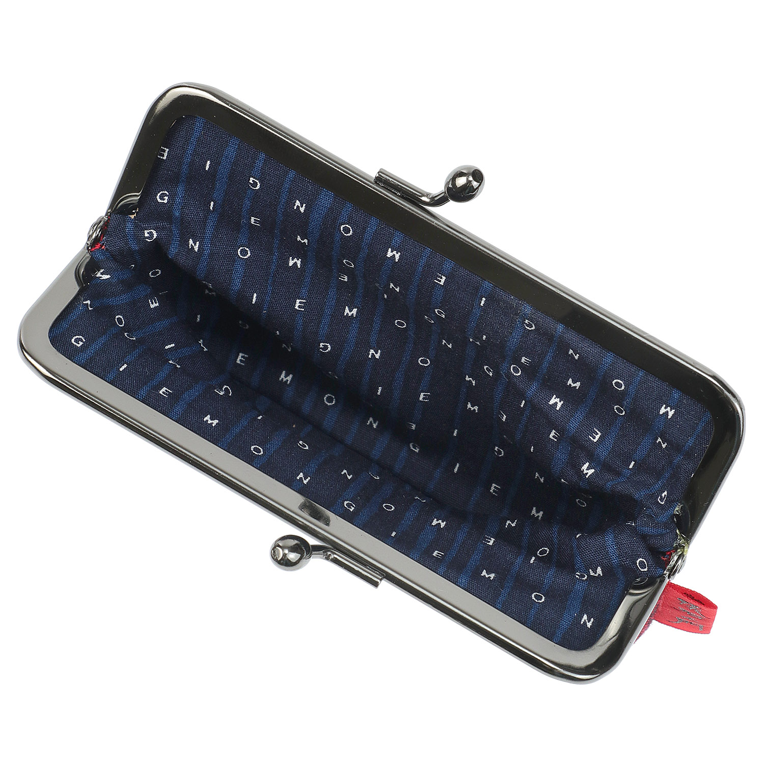 久留米絣 がま口3．8寸 カード入 - 画像7