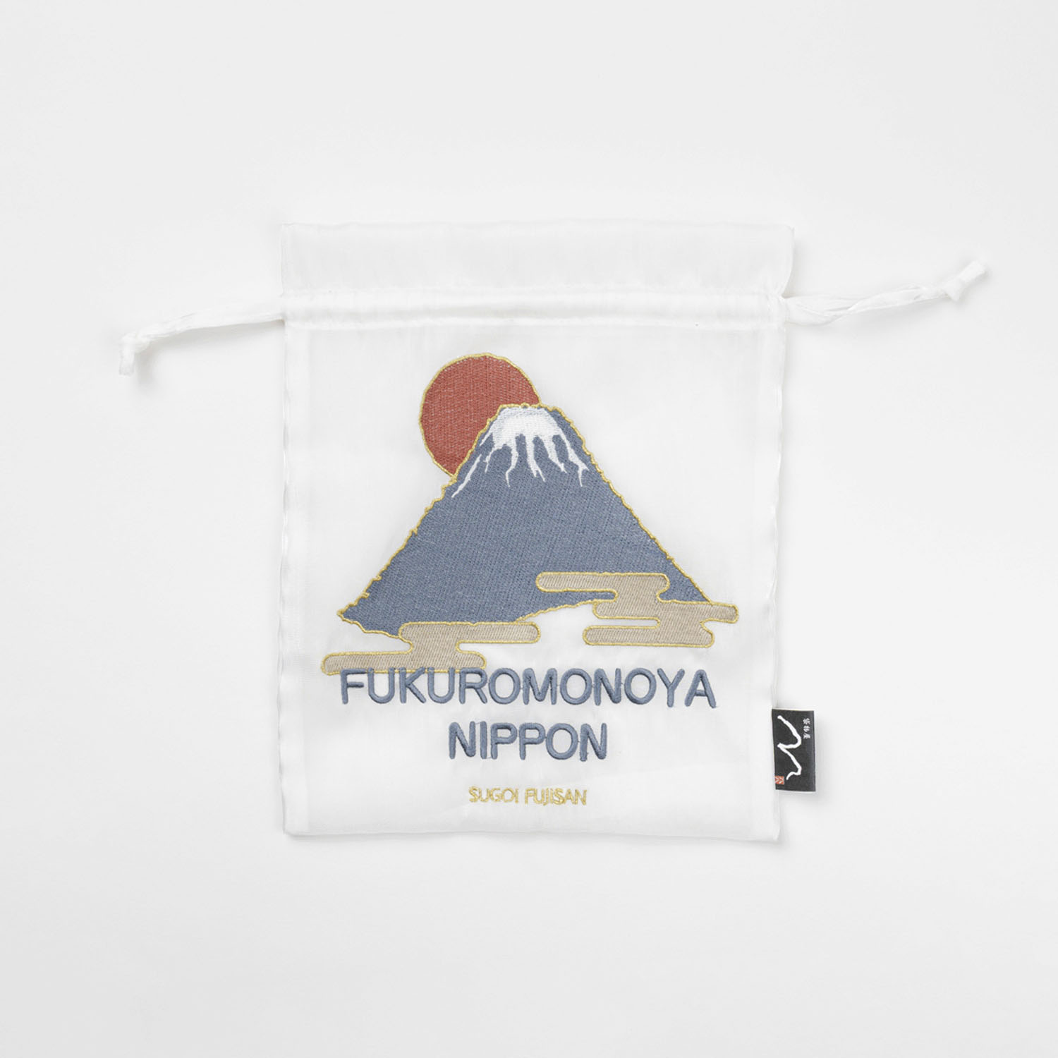 八八（はちはち） エコオーガンジー巾着S - 画像6