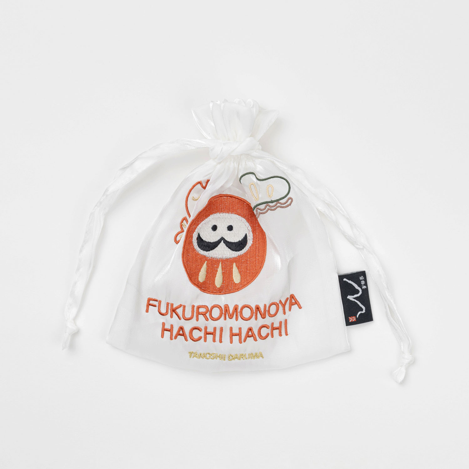 八八（はちはち） エコオーガンジー巾着S