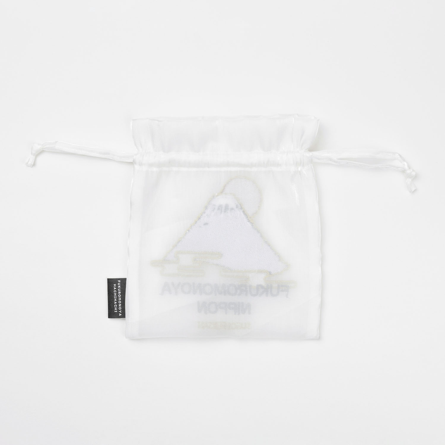 八八 エコオーガンジー巾着L - 画像7