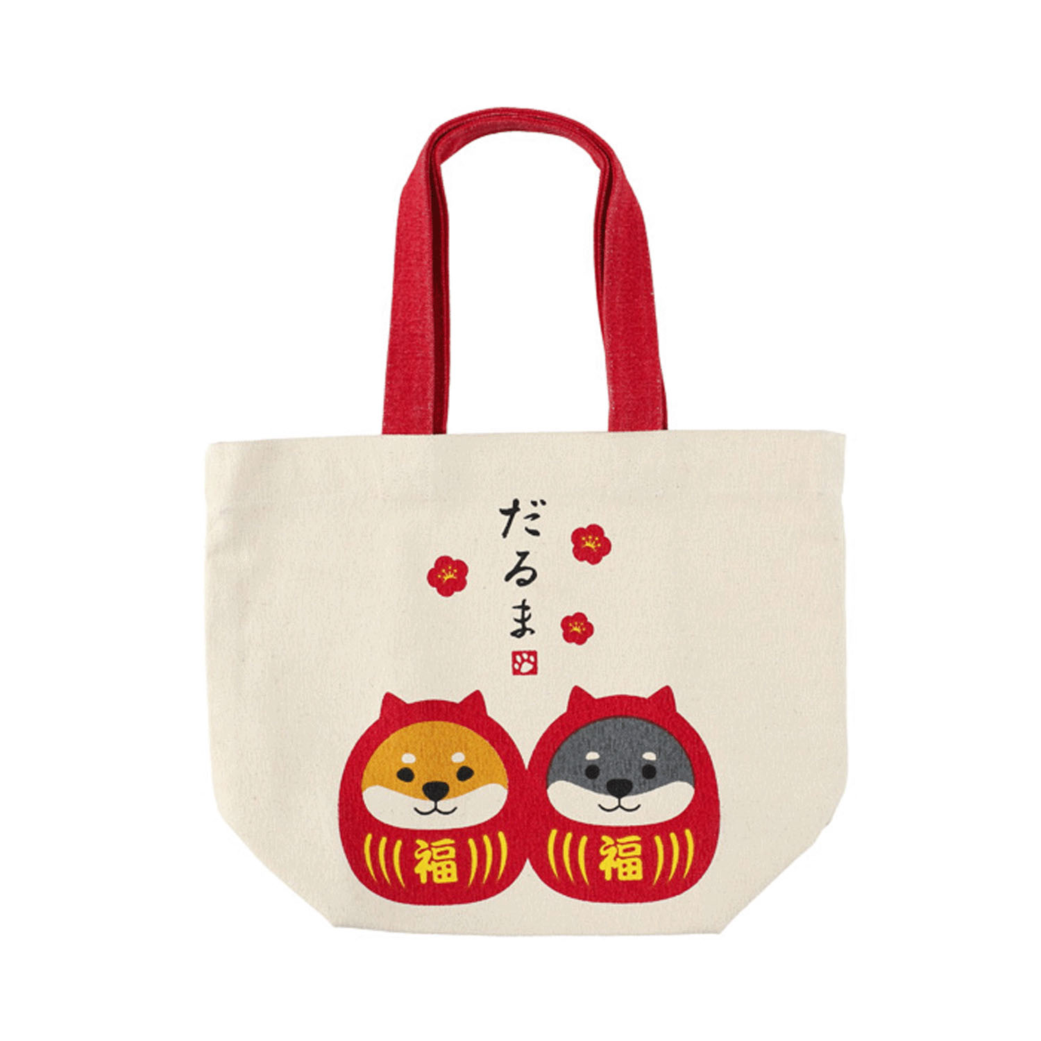 トートバッグM しばくろだるま（しばたさん）