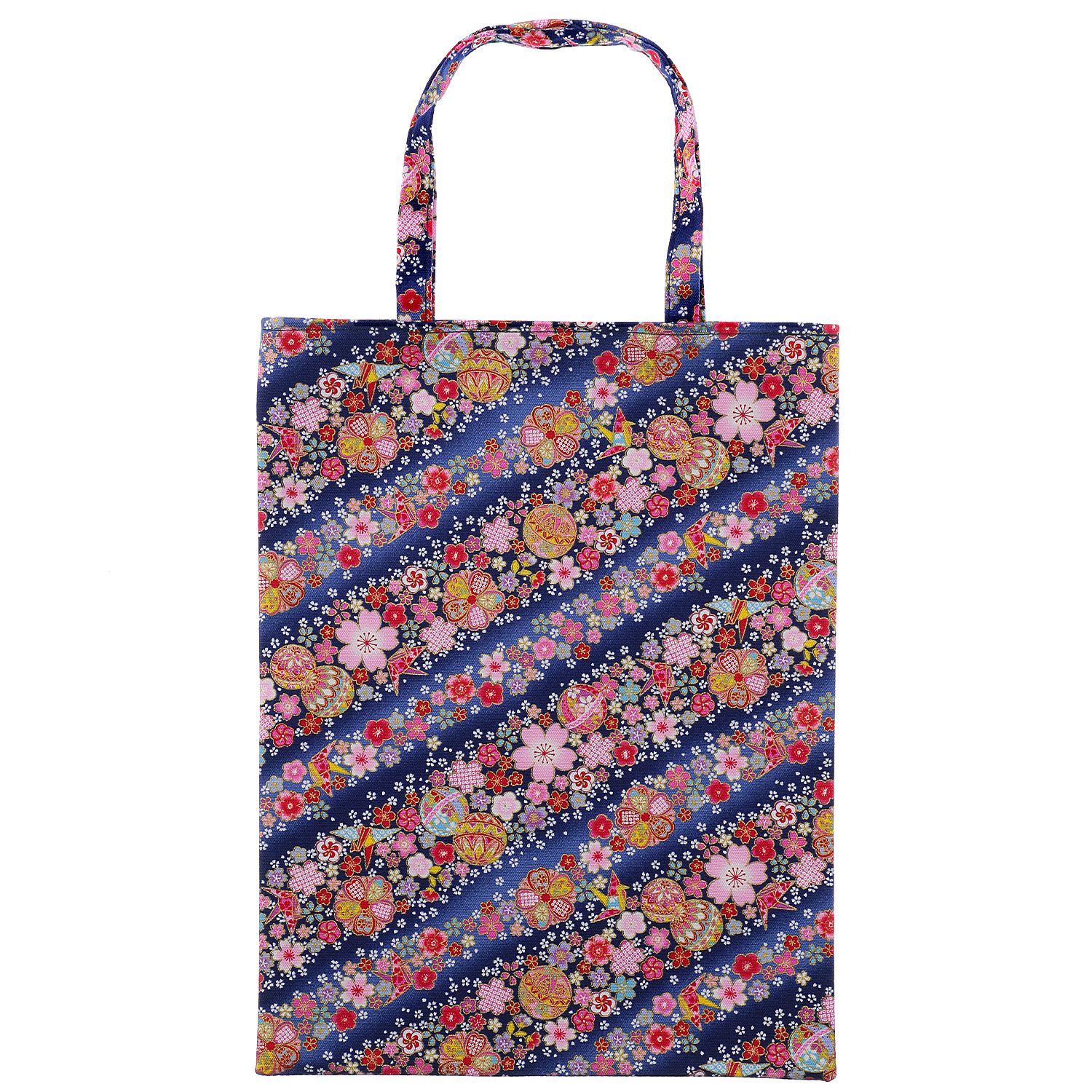 友禅花てまり A4トートバッグ - 画像4