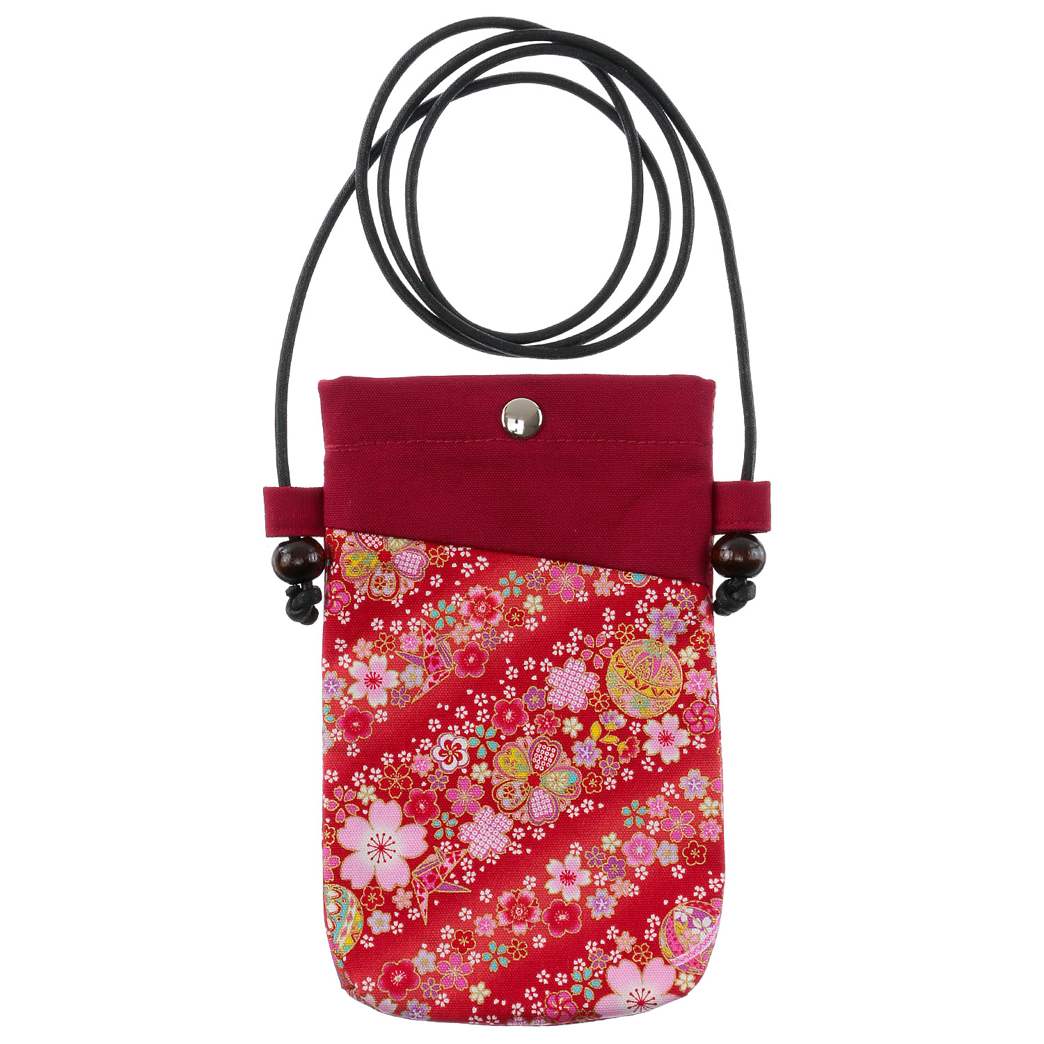 友禅花てまり スマホポシェト - 画像3