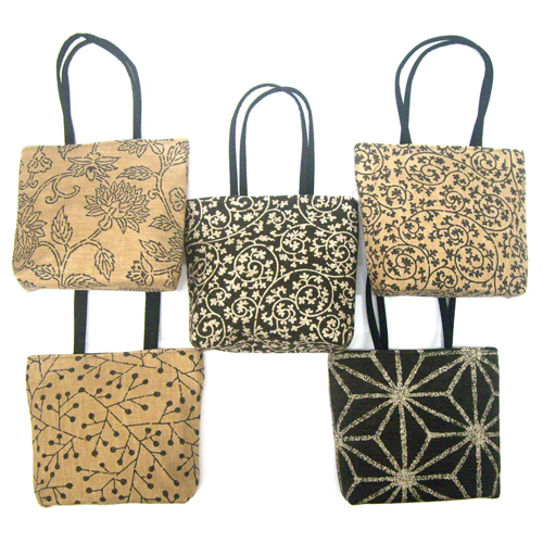 【柄アソート】手提げ 小