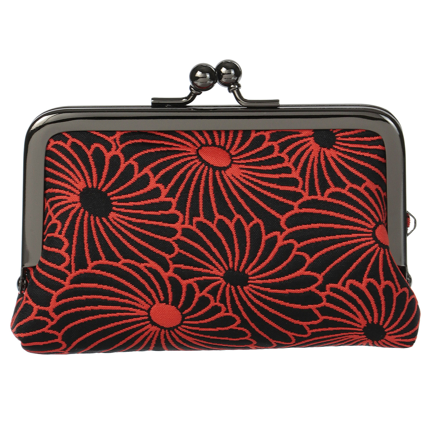 ふくれジャガード 3．5寸カードガマ口 - 画像8