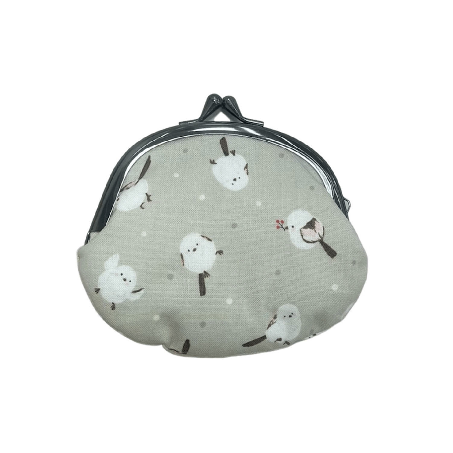 シマエナガ3・3寸がま口