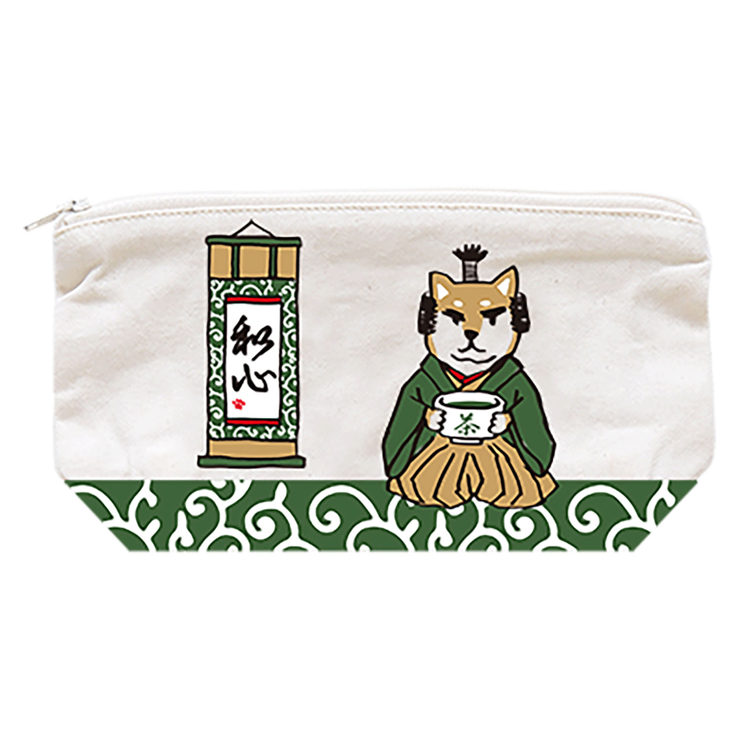 ジッパーポーチ将軍犬