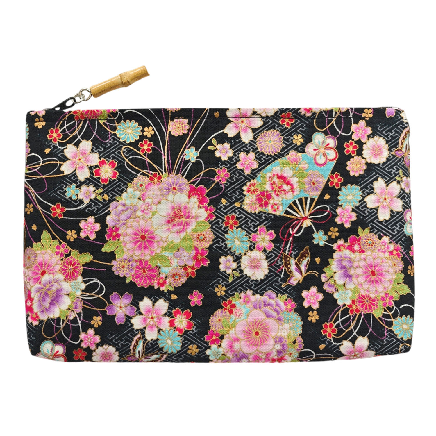 華ざくら 竹玉付角平ポーチ - 画像2