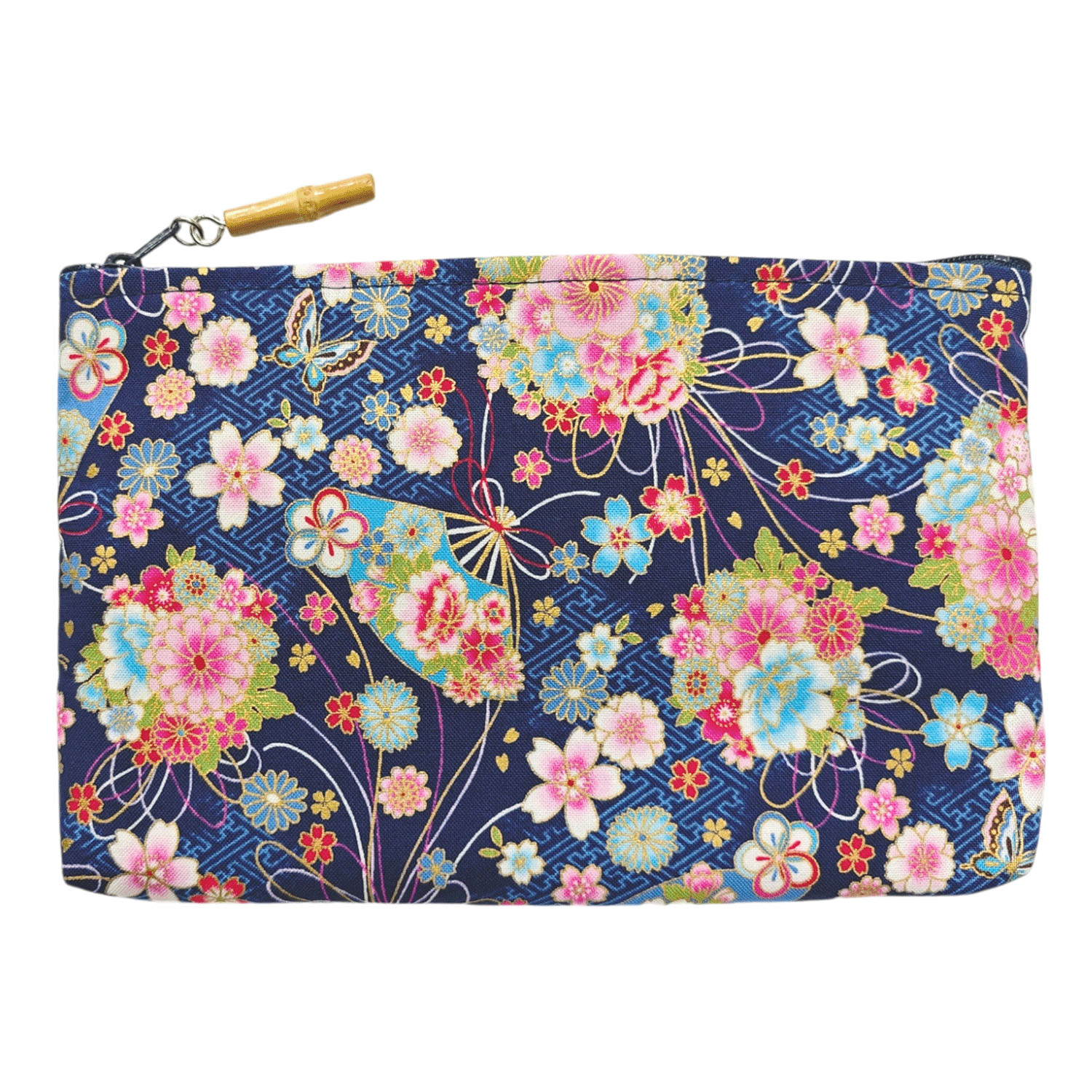 華ざくら 竹玉付角平ポーチ - 画像4