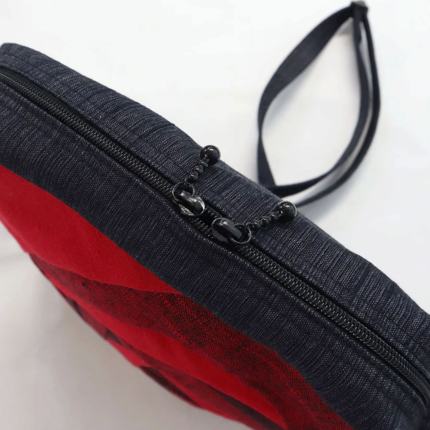 久留米絣 儀右ヱ紋 ポシェットローズガーデン - 画像4