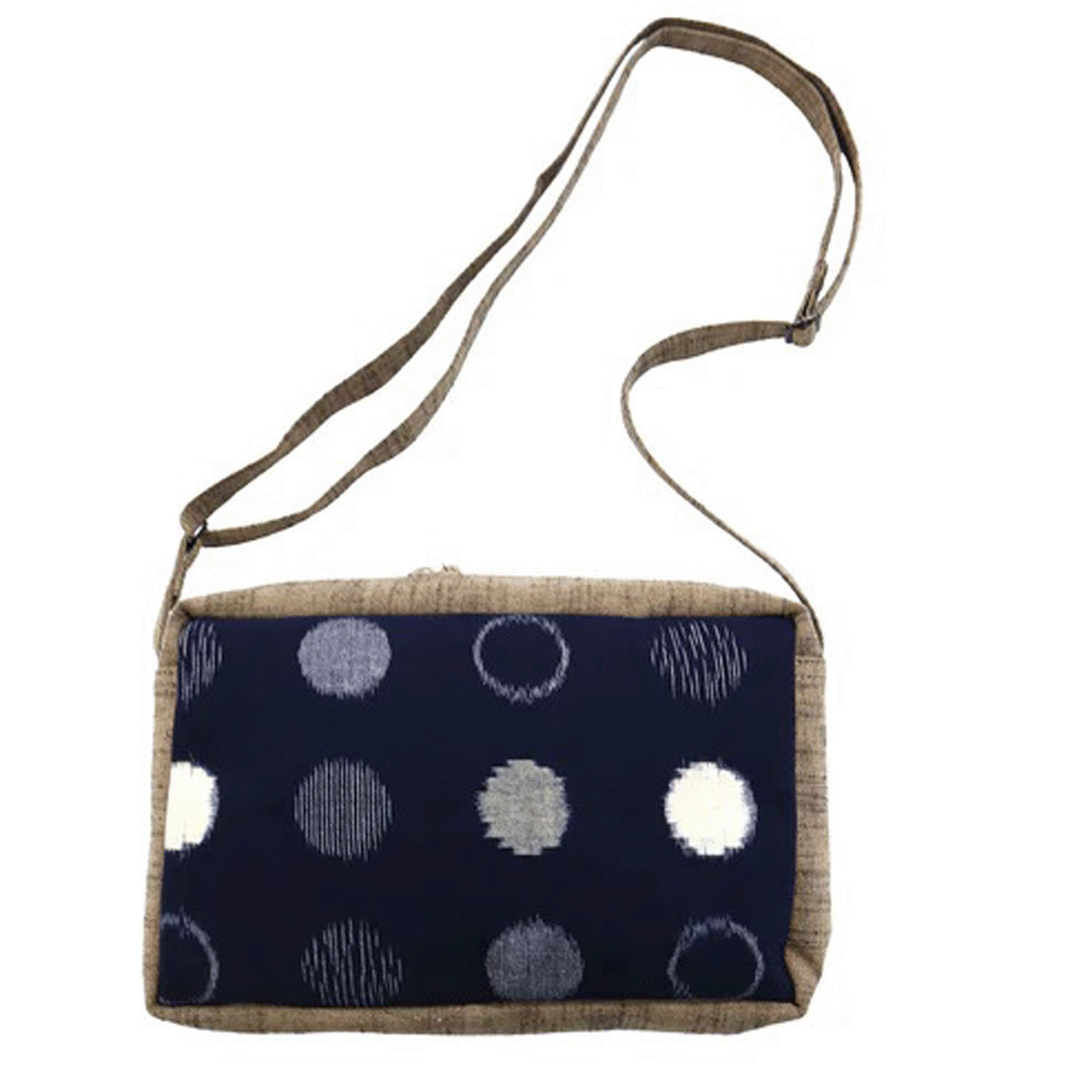 久留米絣 儀右ヱ門 ポシェット おかすり横型 - 画像6