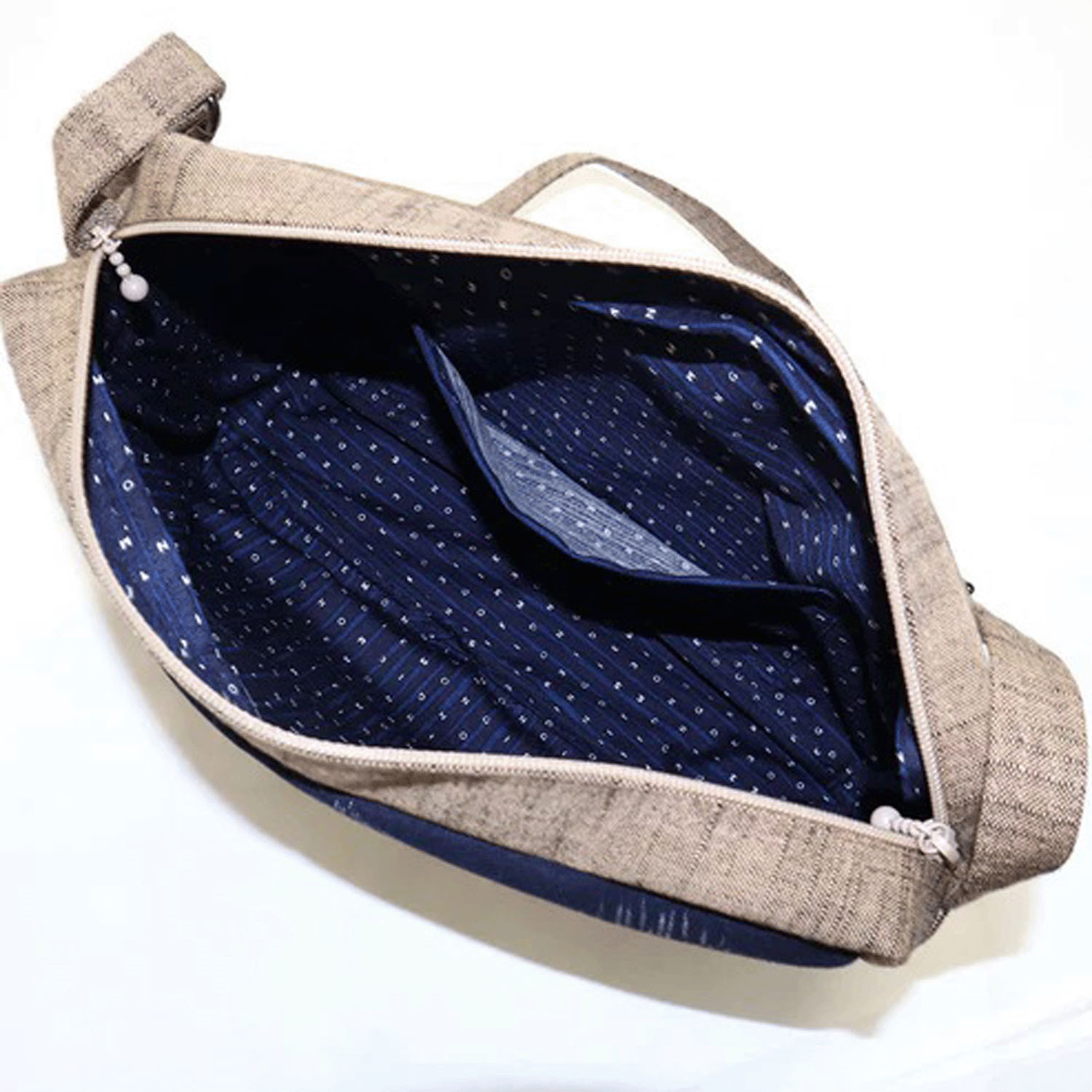 久留米絣 儀右ヱ門 ポシェット おかすり横型 - 画像8