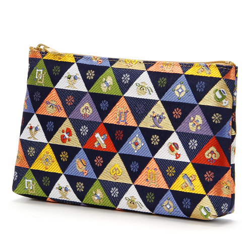 金襴 通帳入れ 鱗宝尽くし - 画像4