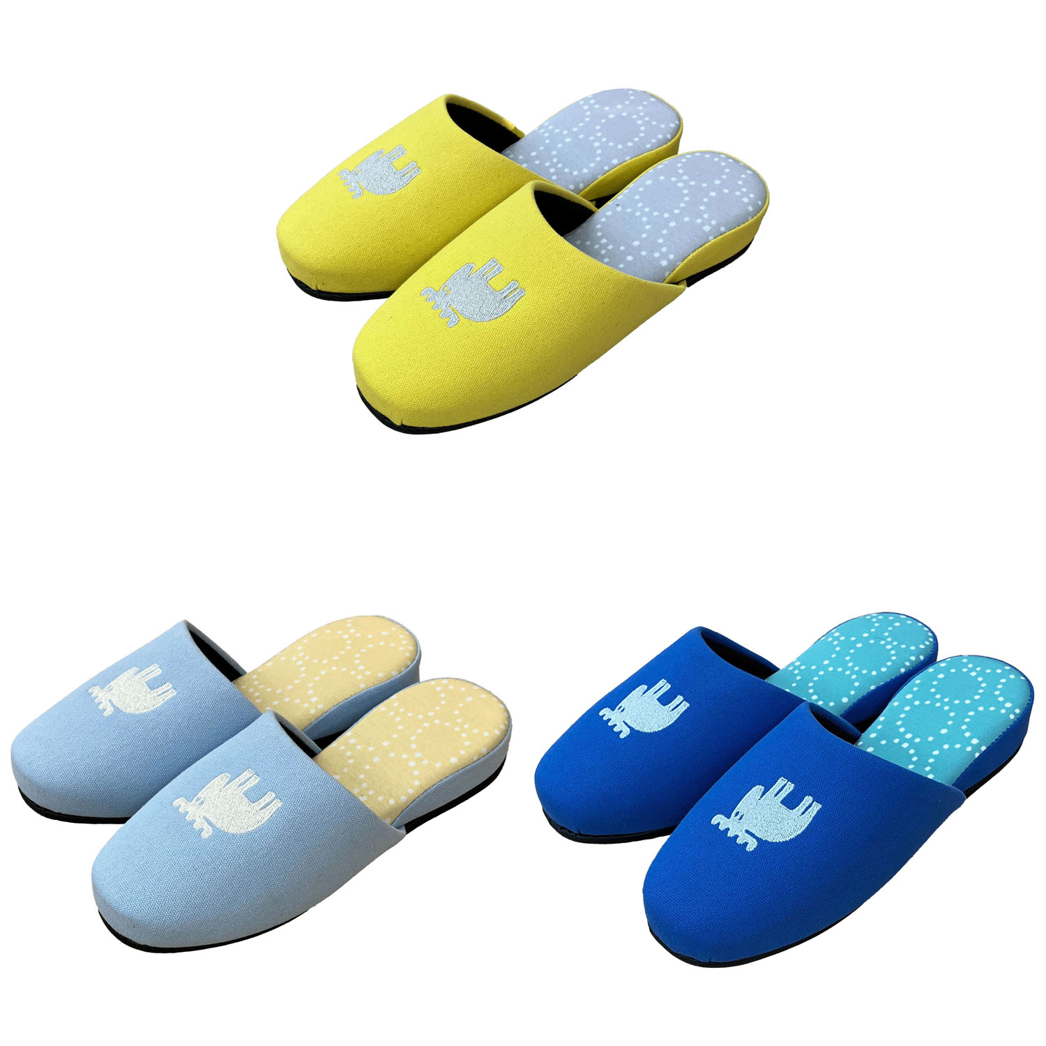 【在庫限り】moz しっかりしたカジュアルスリッパ Mサイズ