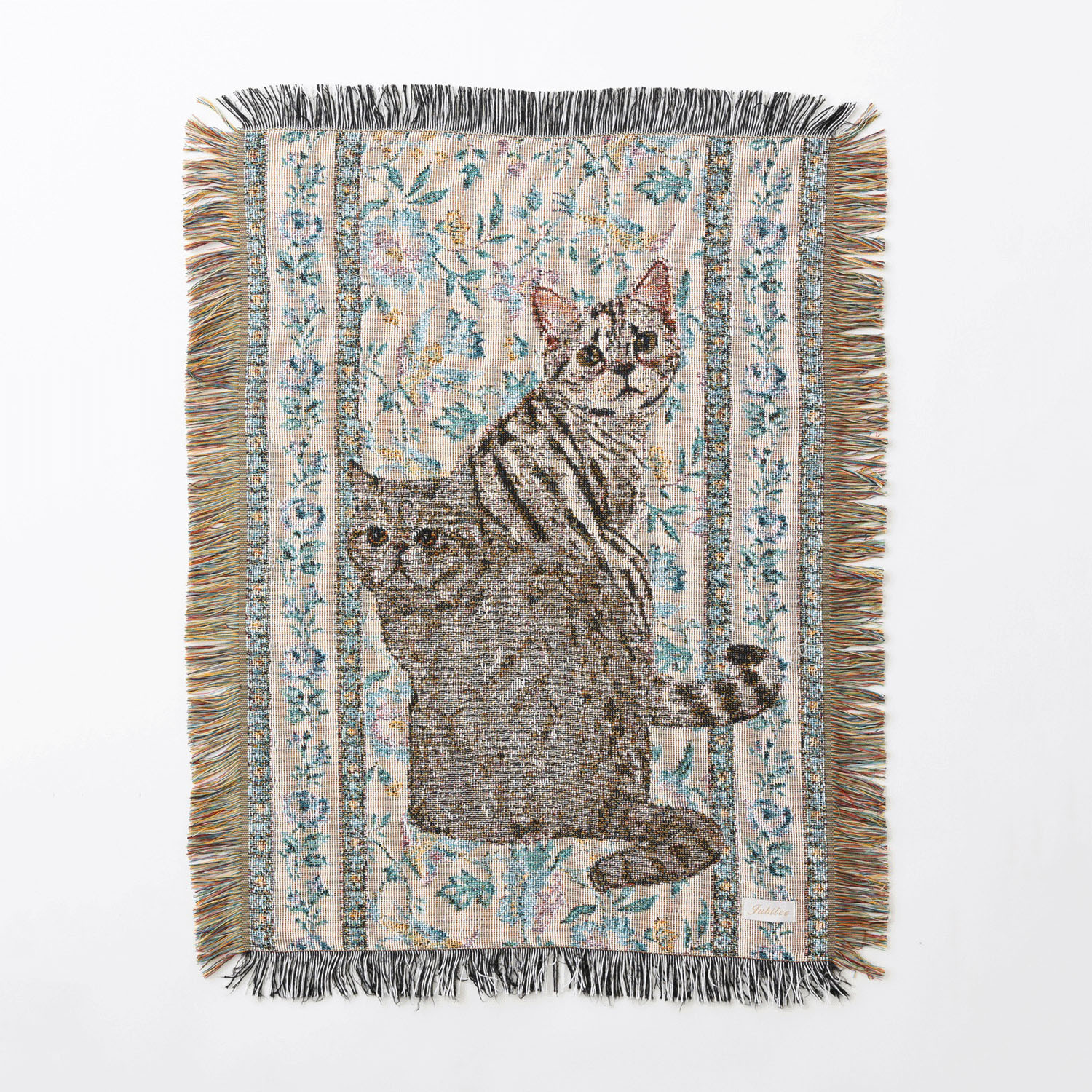 ジャガード織ラグマット 猫【02番次回未定】 - 画像12