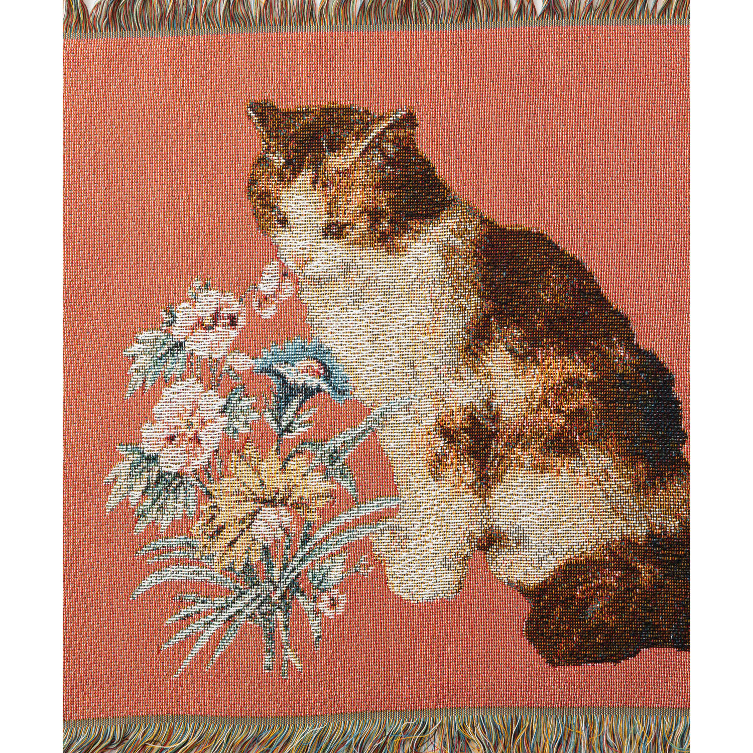 ジャガード織ラグマット 猫【02番次回未定】 - 画像4