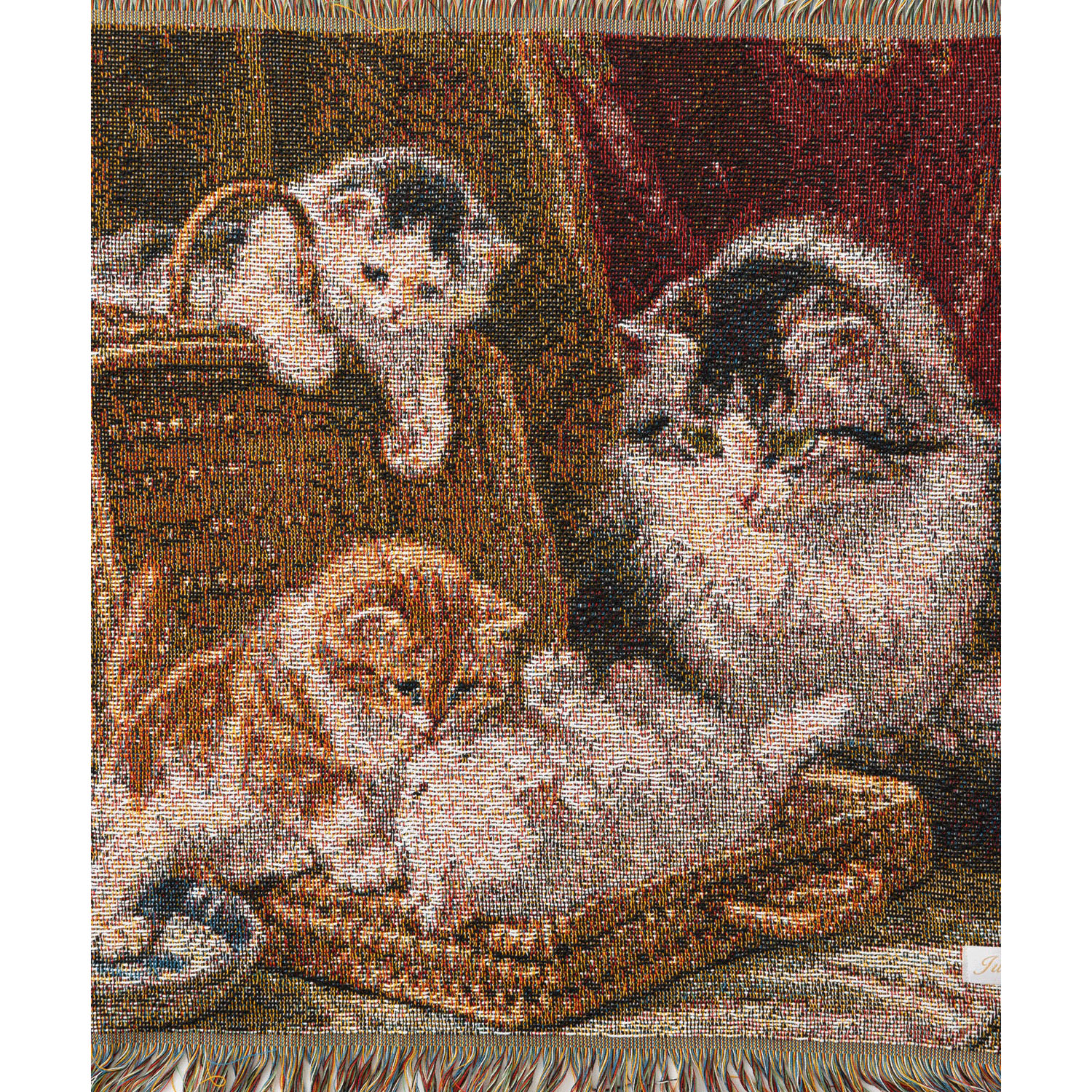 ジャガード織ラグマット 猫【02番次回未定】 - 画像7