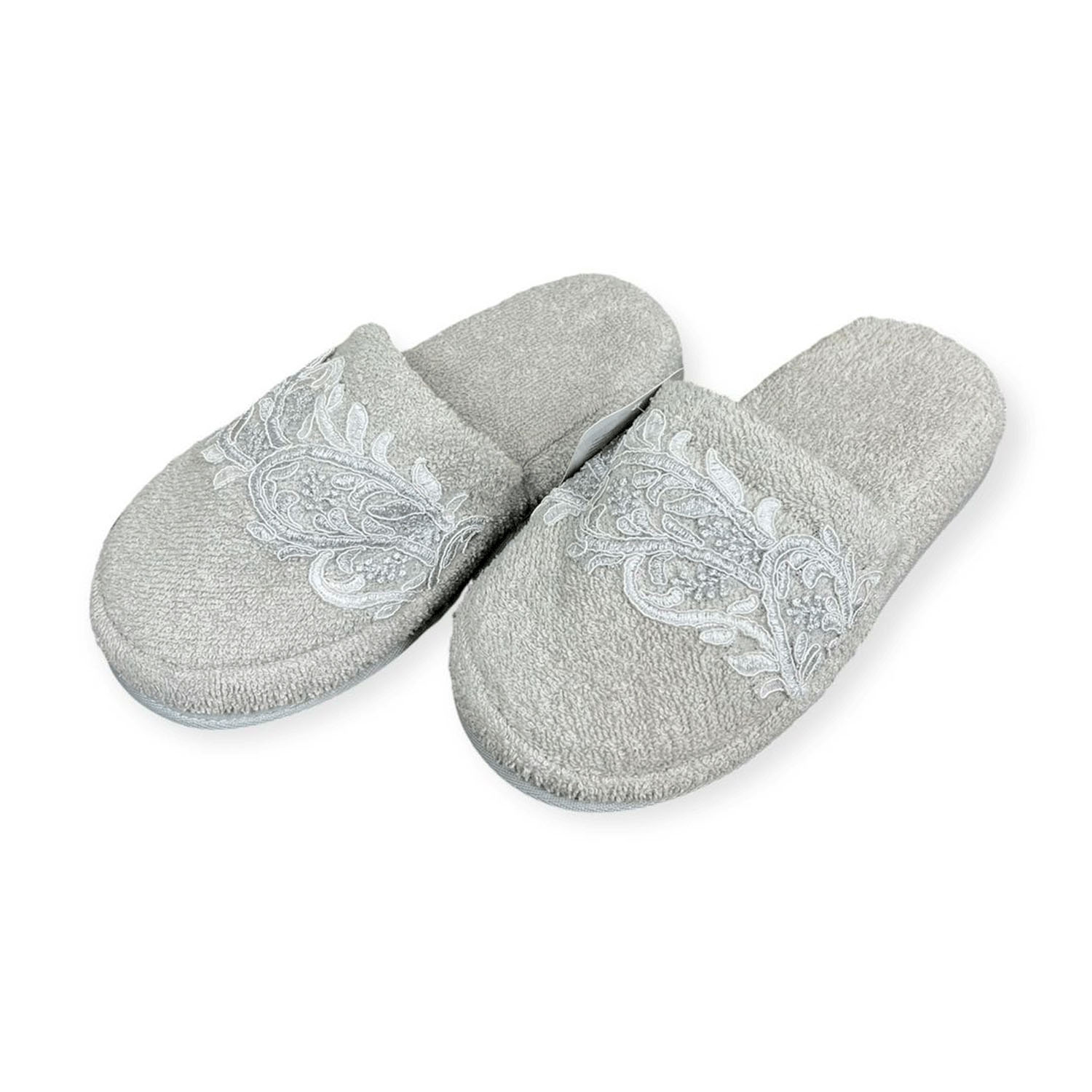 レース付タオルスリッパ ペーズリー【12番メーカー終了】 - 画像2