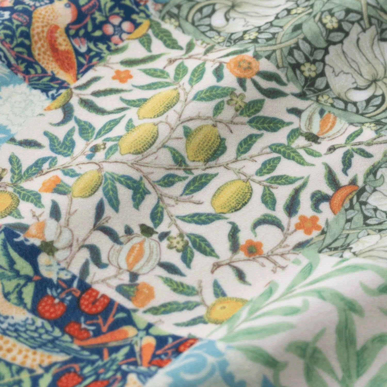 ウイリアムモリス柄 新感覚ラクラク手間なし風呂敷 - 画像6