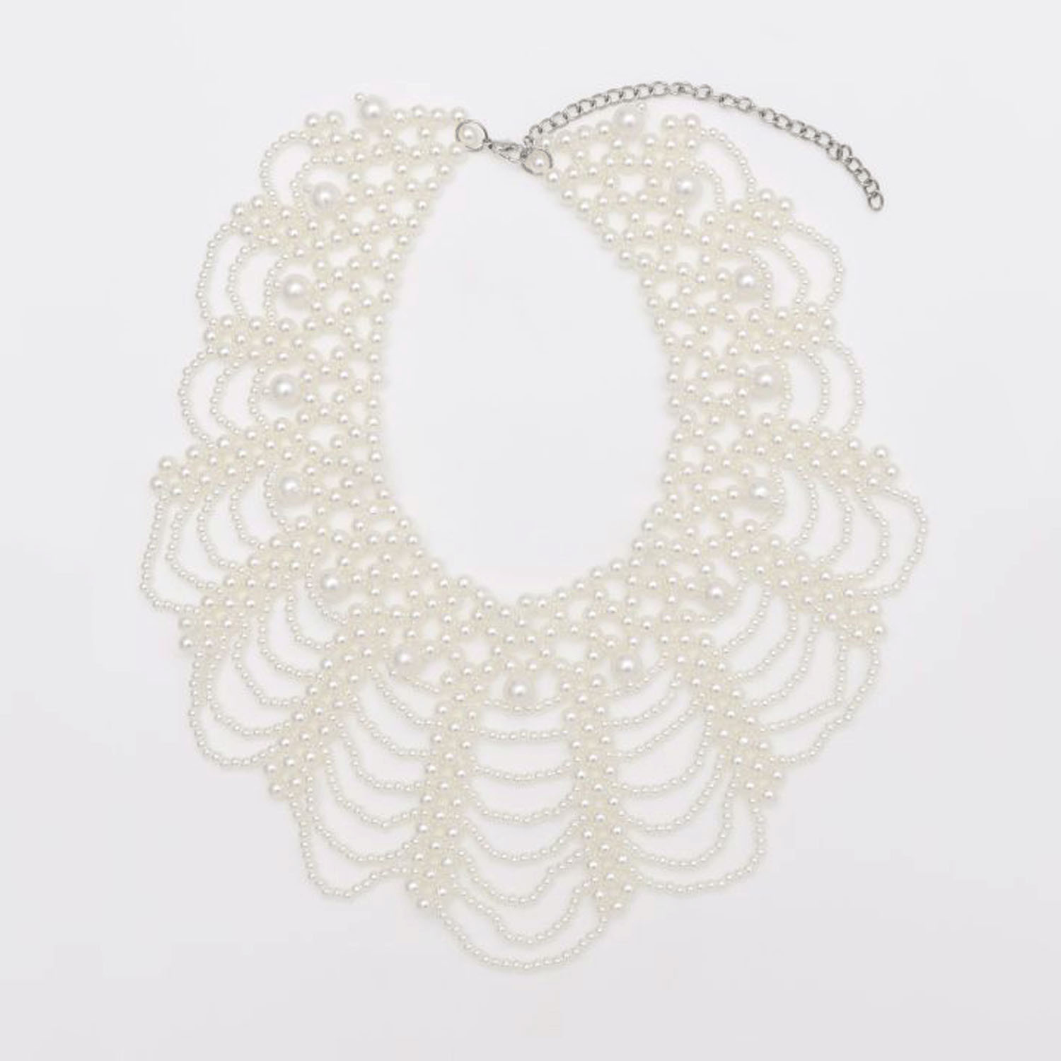 レースネックレス 襟 - 画像2