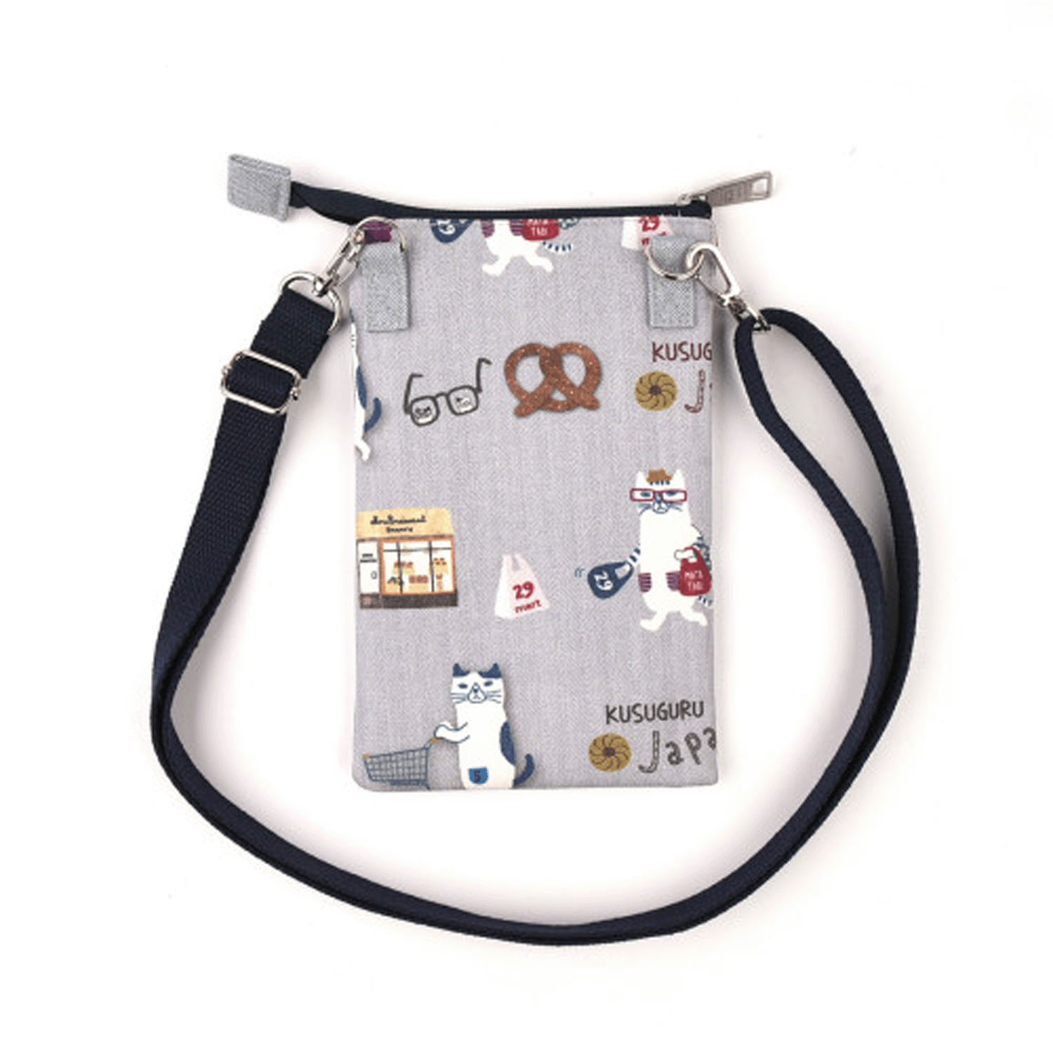 ミニサコッシュ ショッピングネコまるけ - 画像3