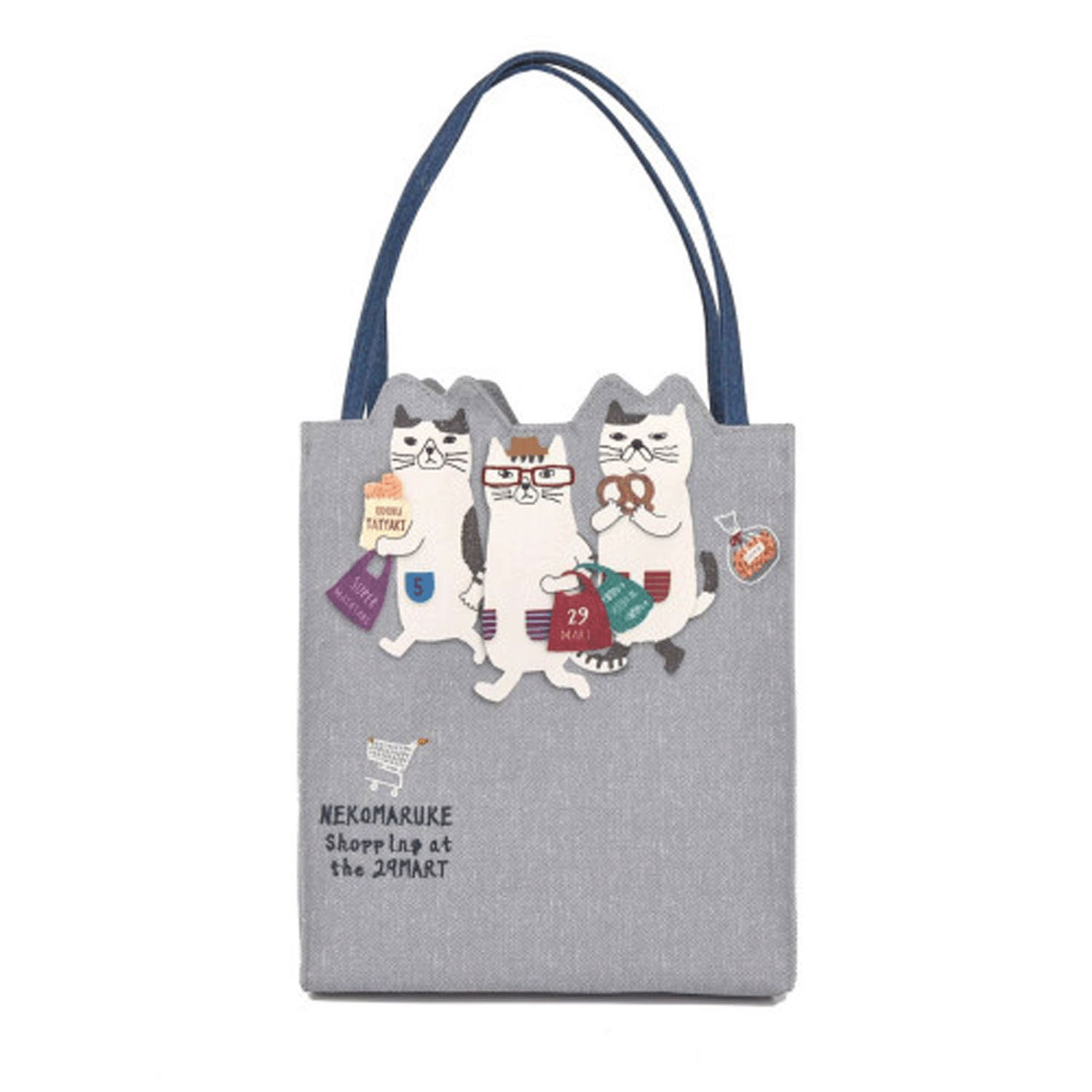 ダイカットトート ショッピングネコまるけ - 画像2