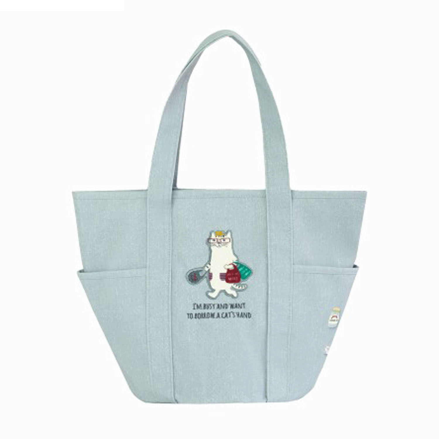 バケツバッグ ショッピングネコまるけ