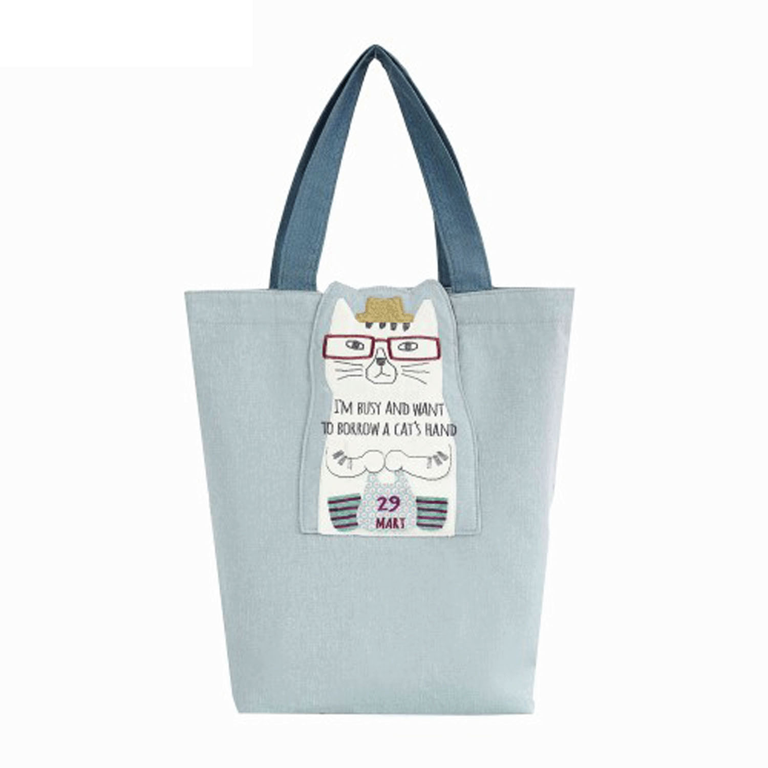 トートバッグ ショッピングネコまるけ