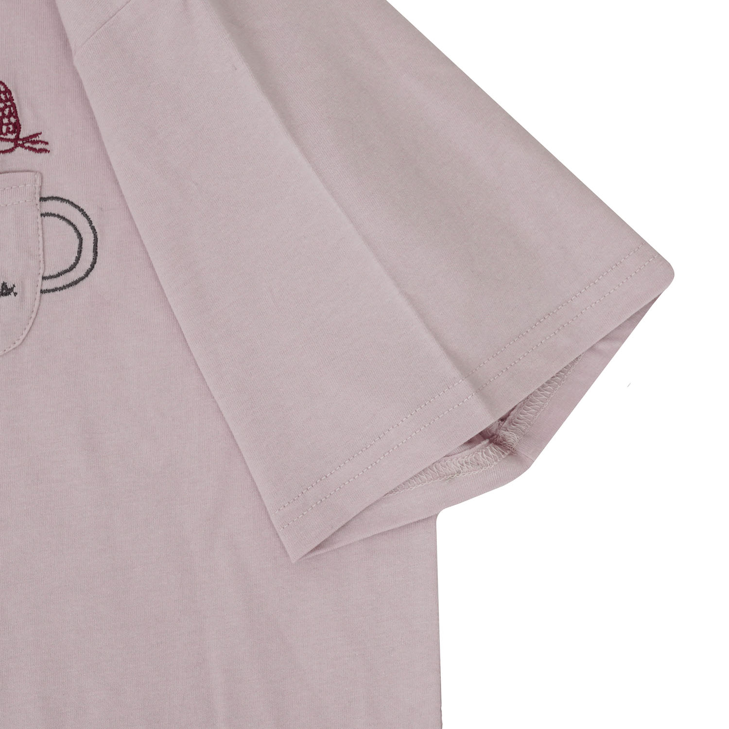 アップリケ＆刺繍Tシャツ マチルダさん柄 - 画像4