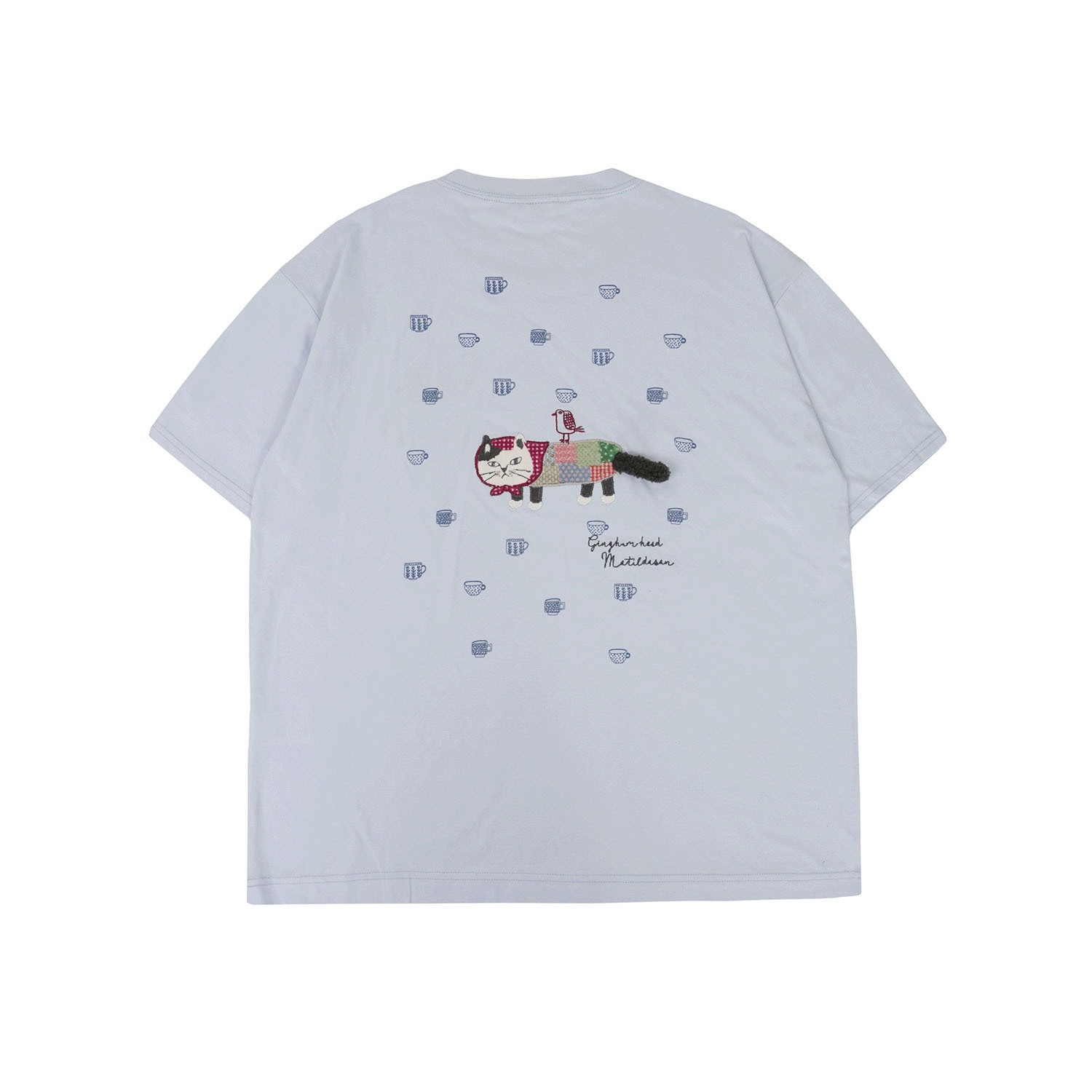 アップリケ＆刺繍Tシャツ マチルダさん柄 - 画像9