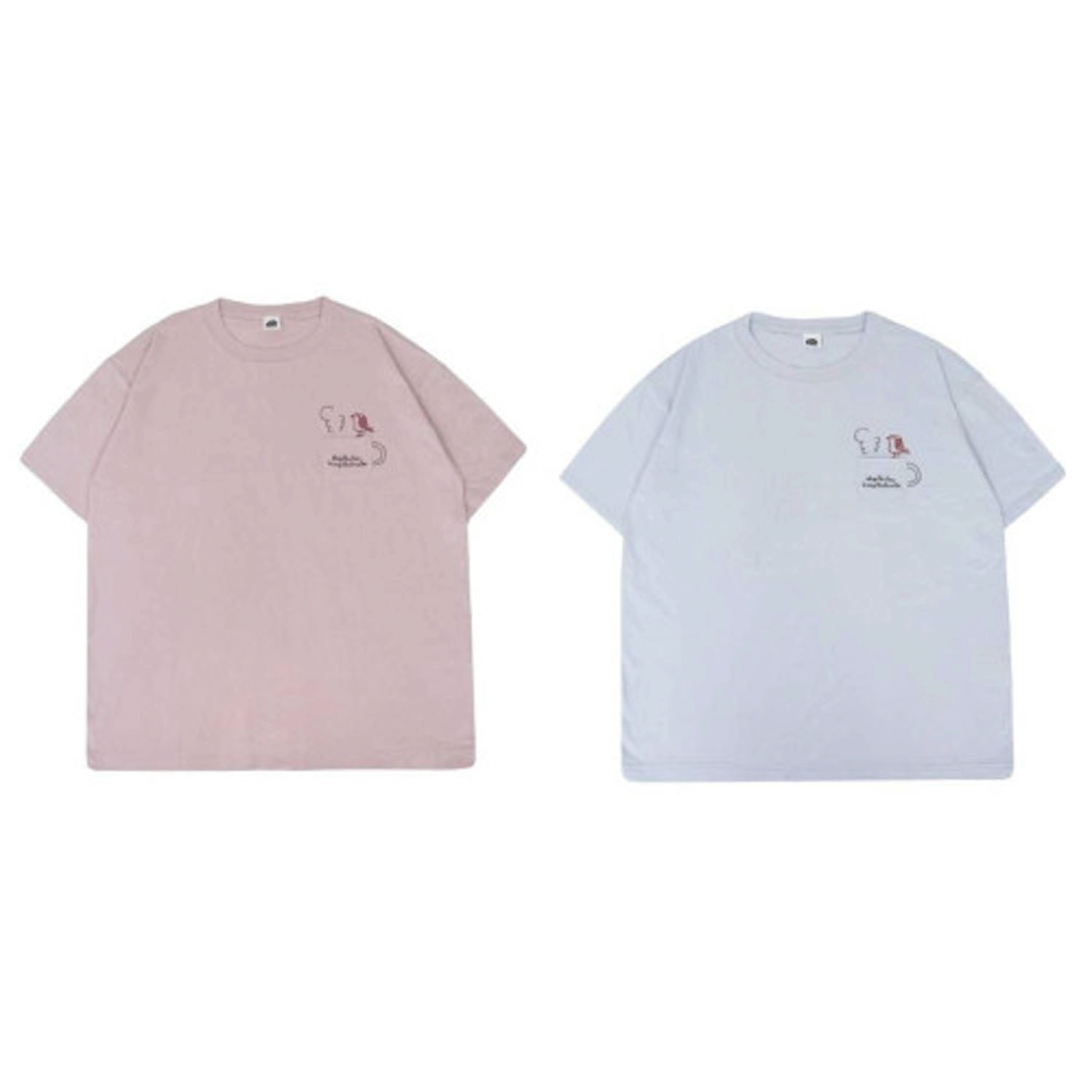 アップリケ＆刺繍Tシャツ マチルダさん柄