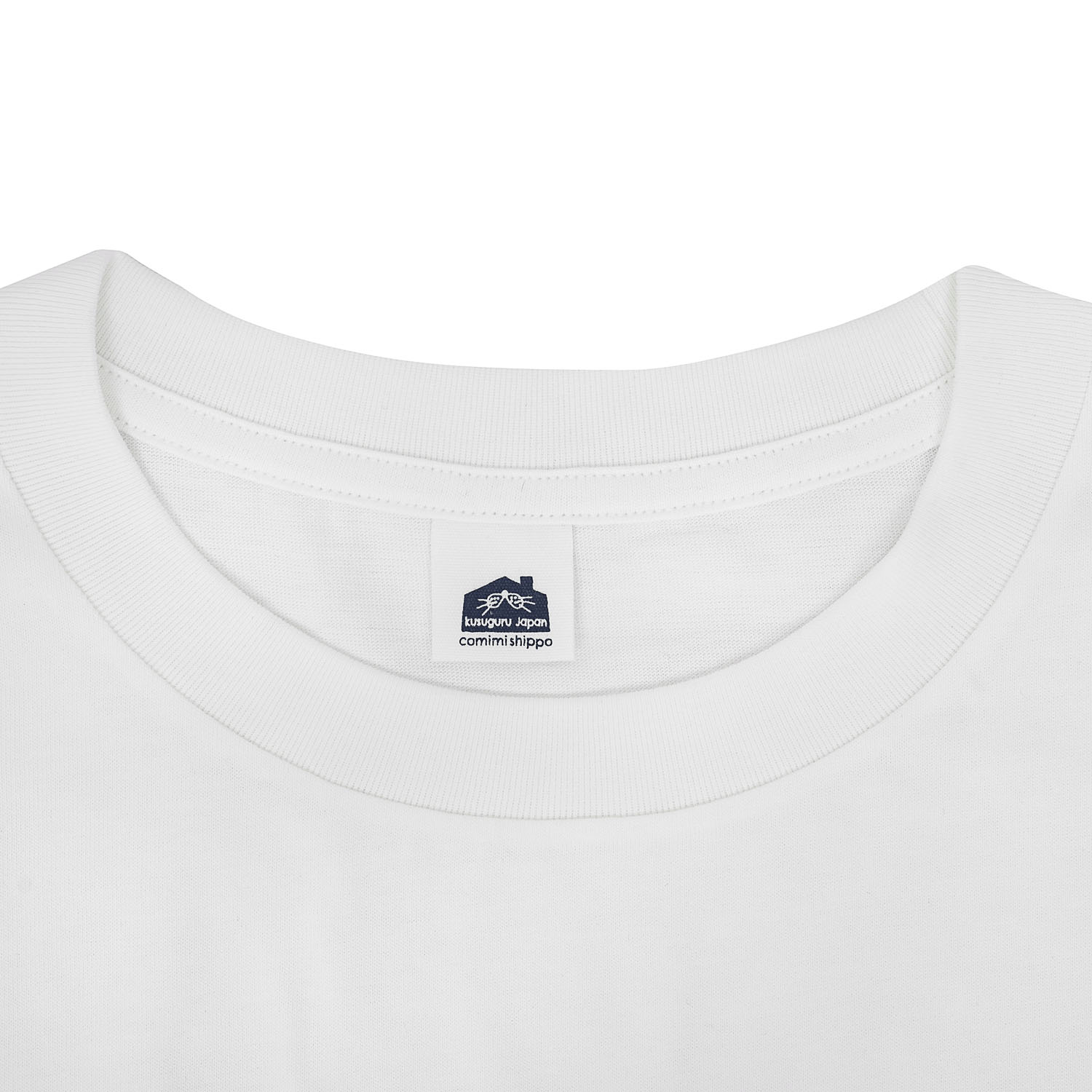 接触冷感 オフホワイトTシャツ パーラーランド柄 - 画像2