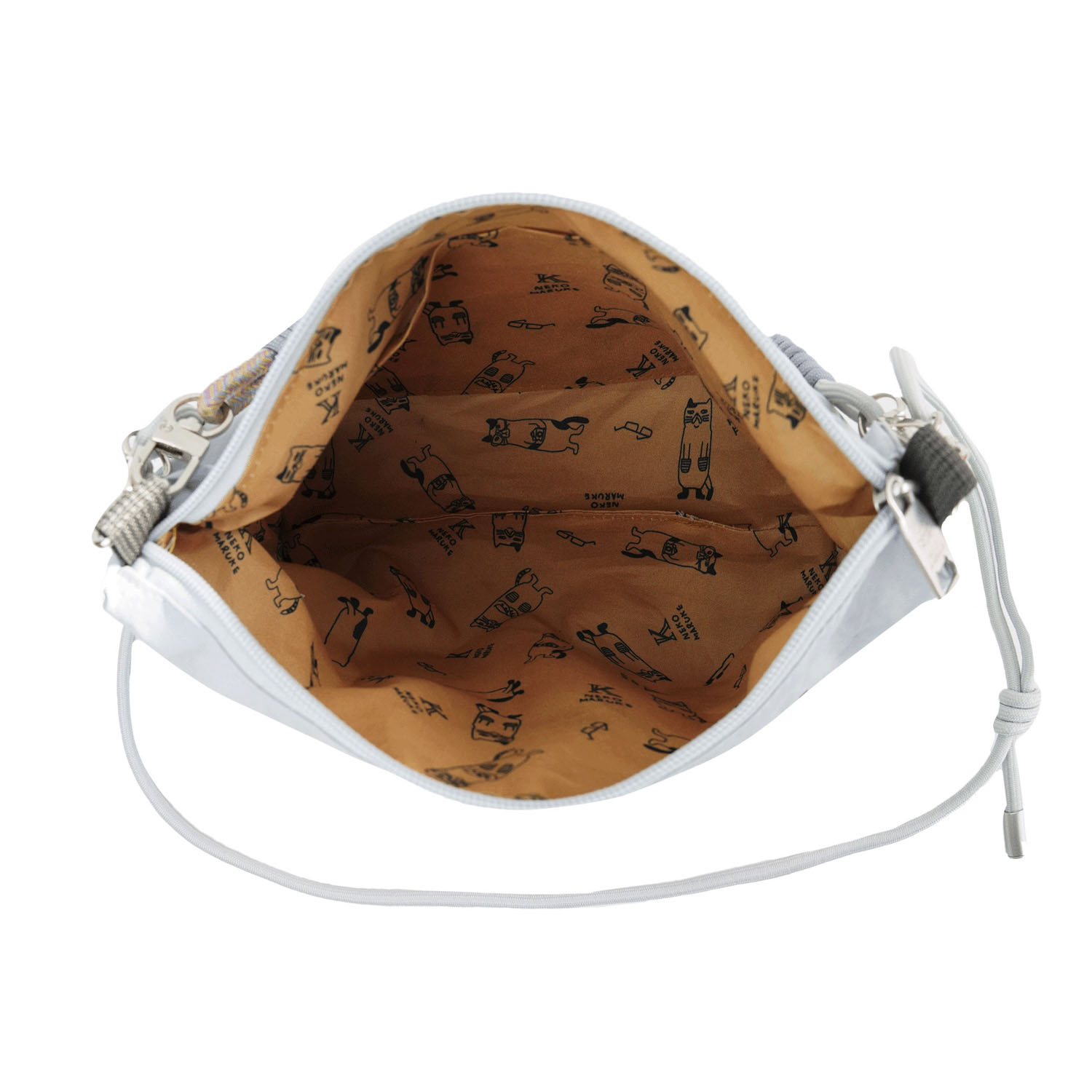 パラコートポシェット ネコまるけ柄 - 画像4