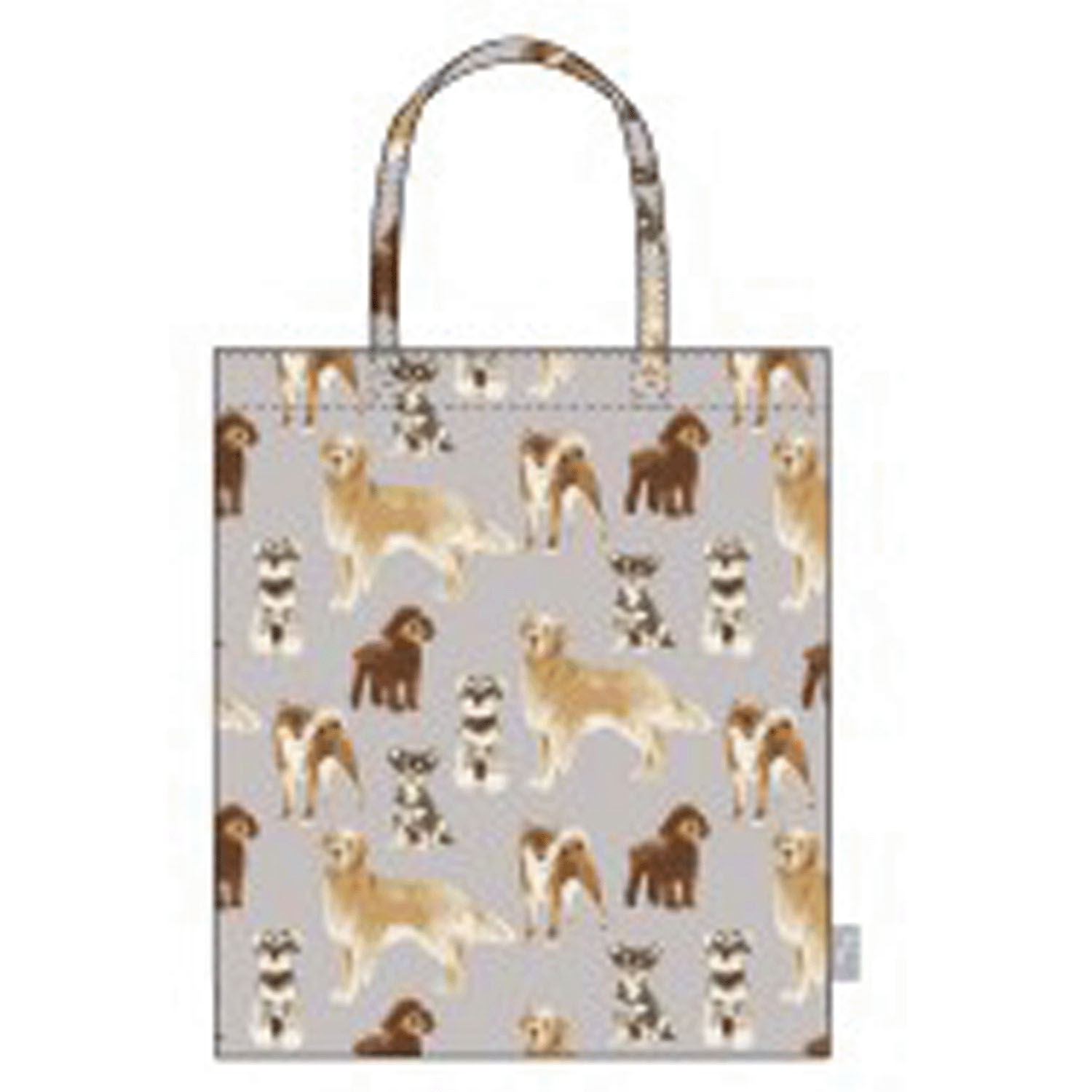 マチなしトートバッグ メニードッグ グレイ