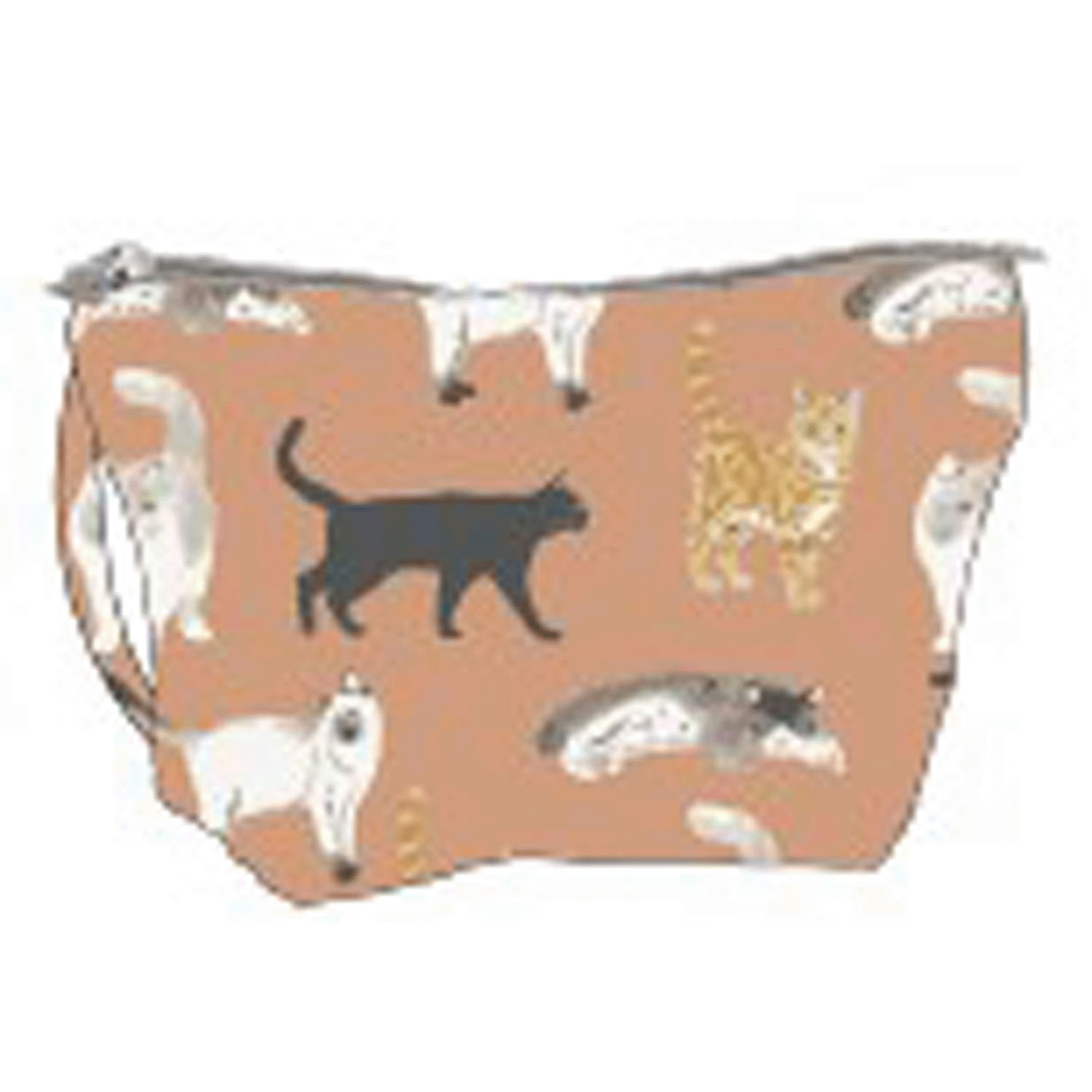 トリドリギャラリー ポーチ メニーキャット オレンジ