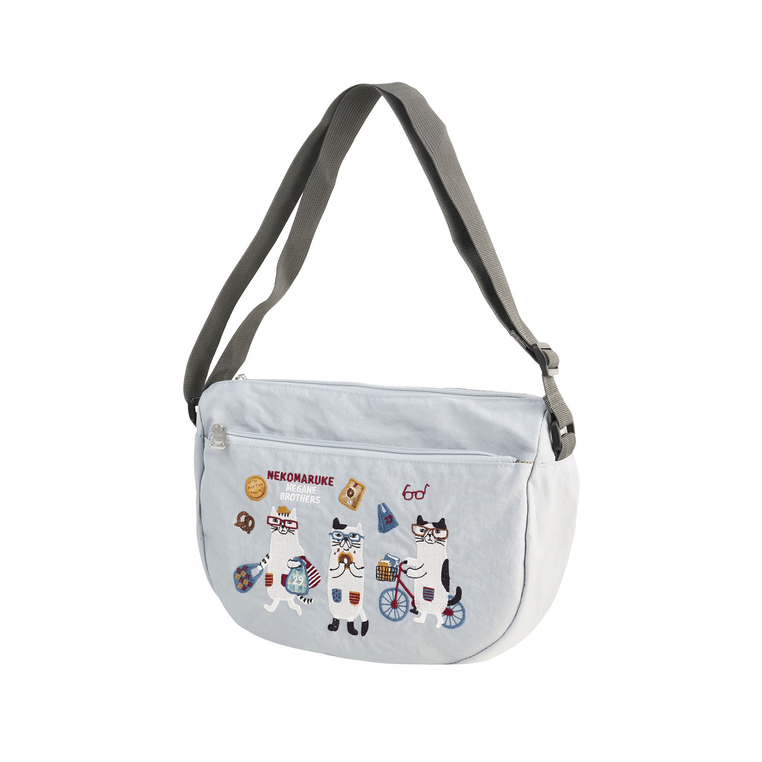 ショルダーバッグ ネコまるけ柄 - 画像2