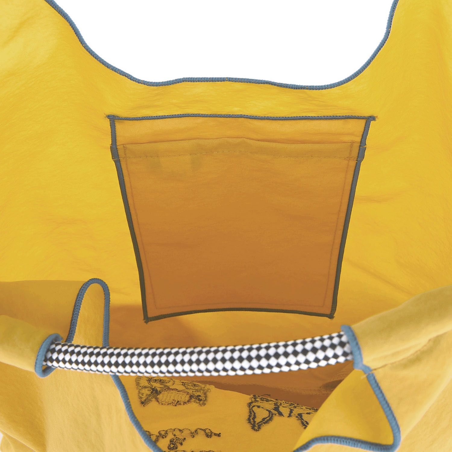 撥水加工刺繍ワッシャーバッグ M アニマルモード柄 - 画像8