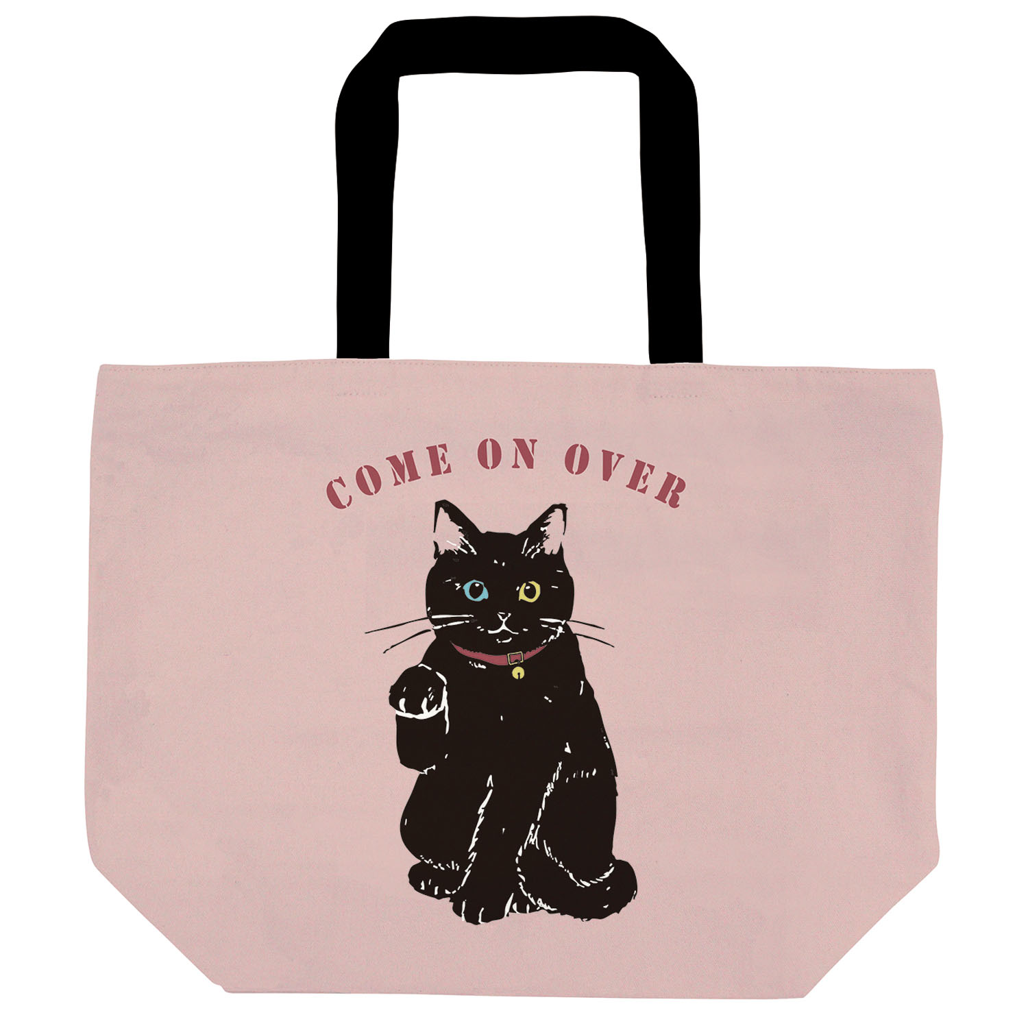 横型トートバッグ レオン招き