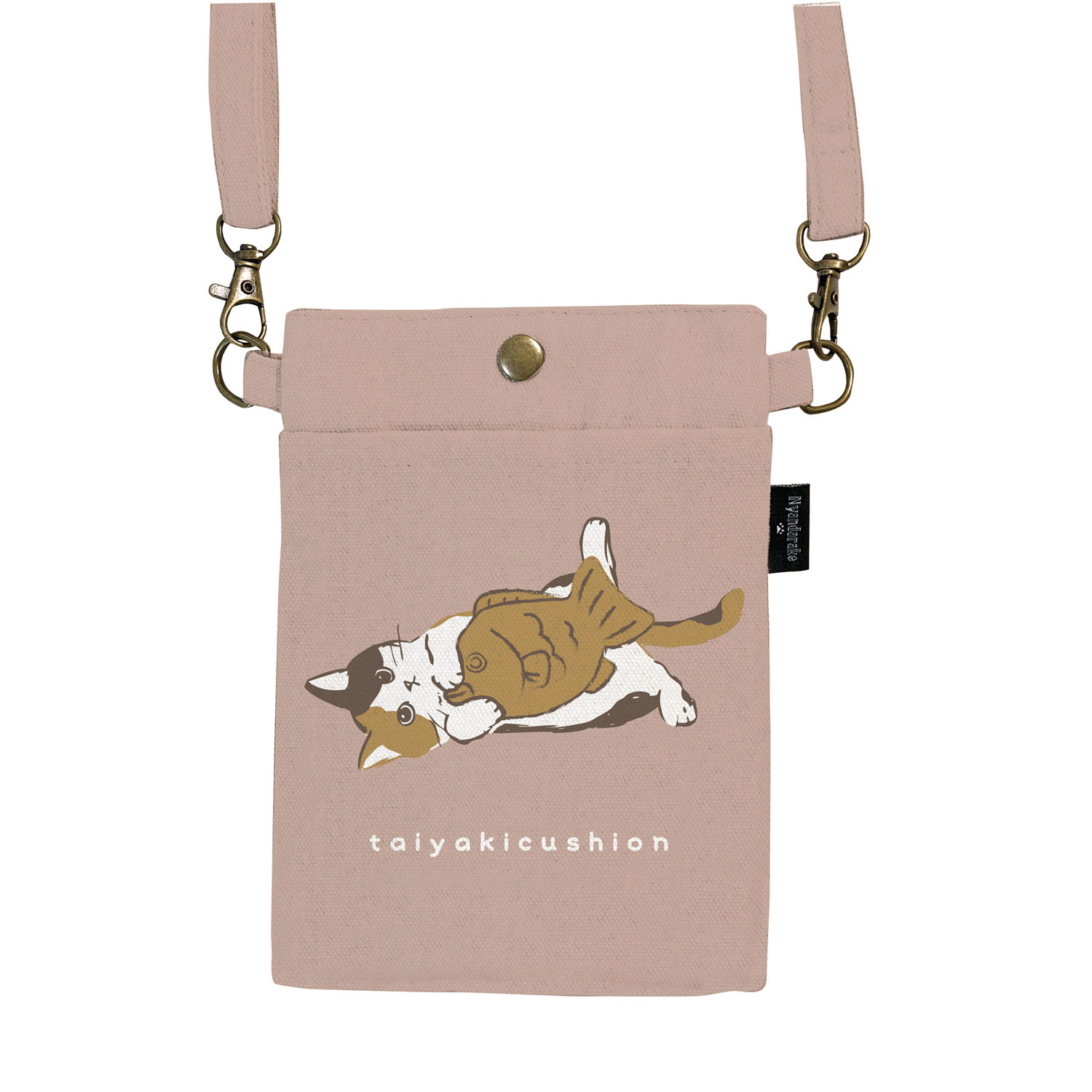 スマホポシェット くるみとたいやき