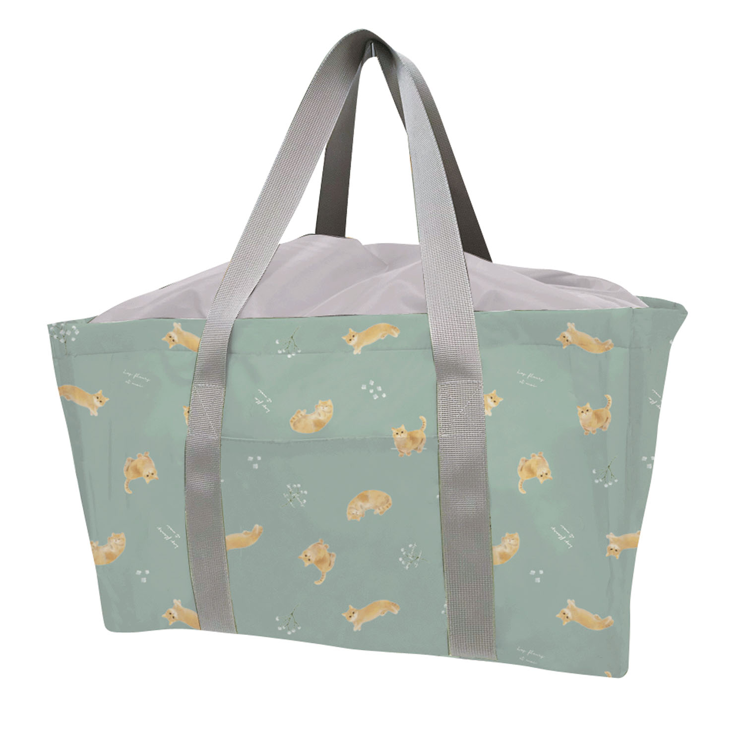 保冷レジかごバッグ（スクエア） マッシュ