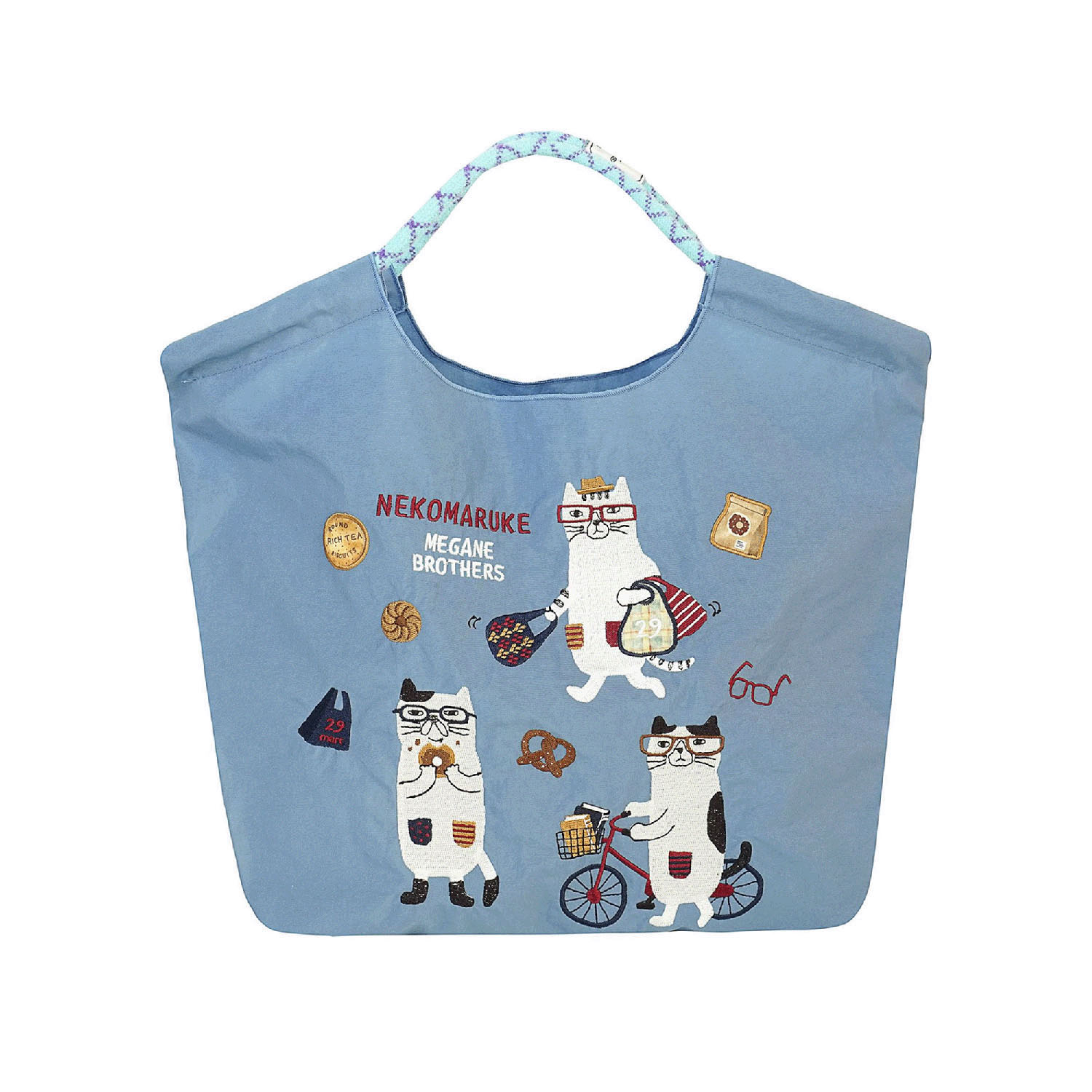 パラコードバッグ ネコまるけ柄 - 画像8