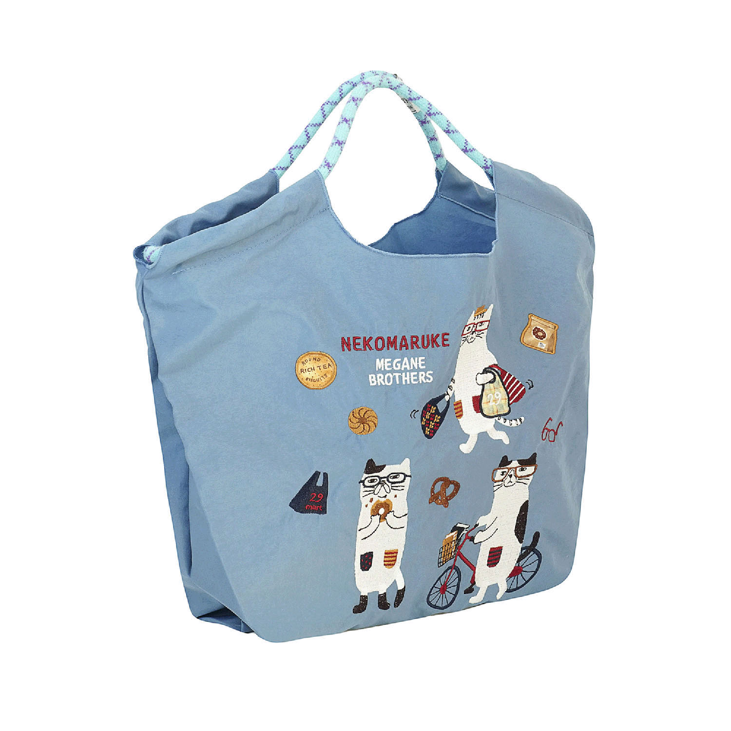 パラコードバッグ ネコまるけ柄 - 画像9