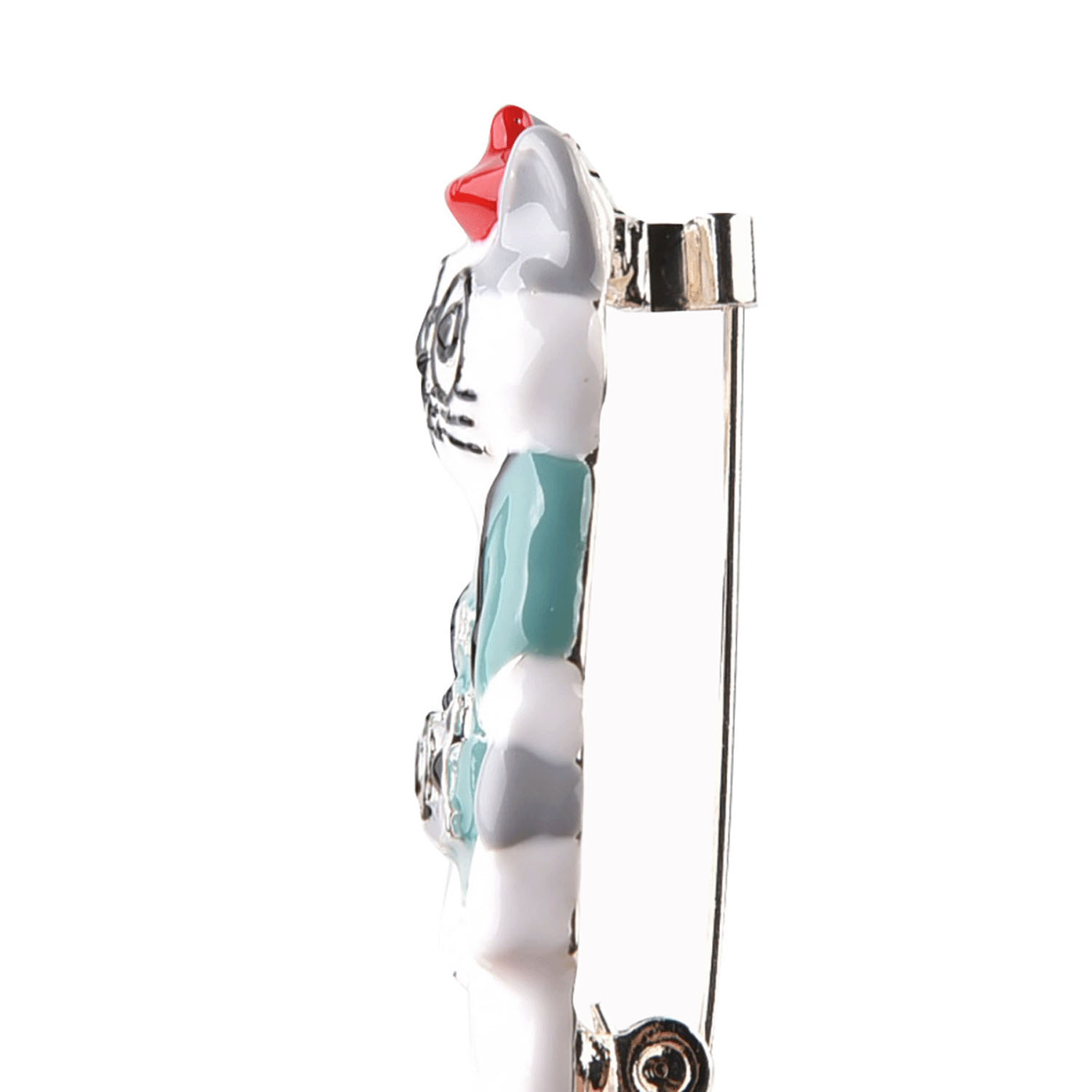 親指サイズのブローチ シナモン - 画像7