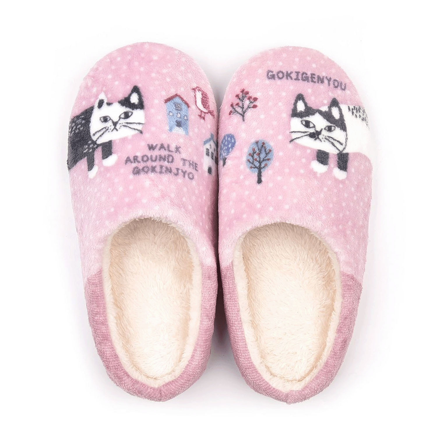 モケモケットサンゴマイヤー ルームシューズ マチルダさん - 画像2